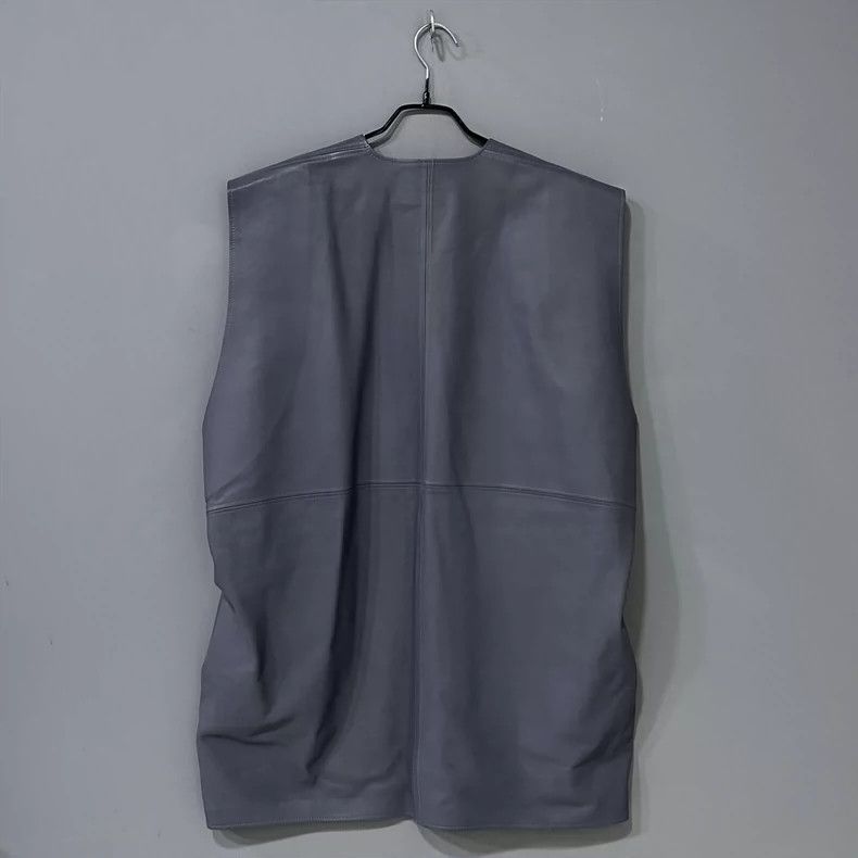 Balenciaga Balenciaga Sleeveless leather vest 2502-Nextarrow Size 36R - 1 Thumbnail
