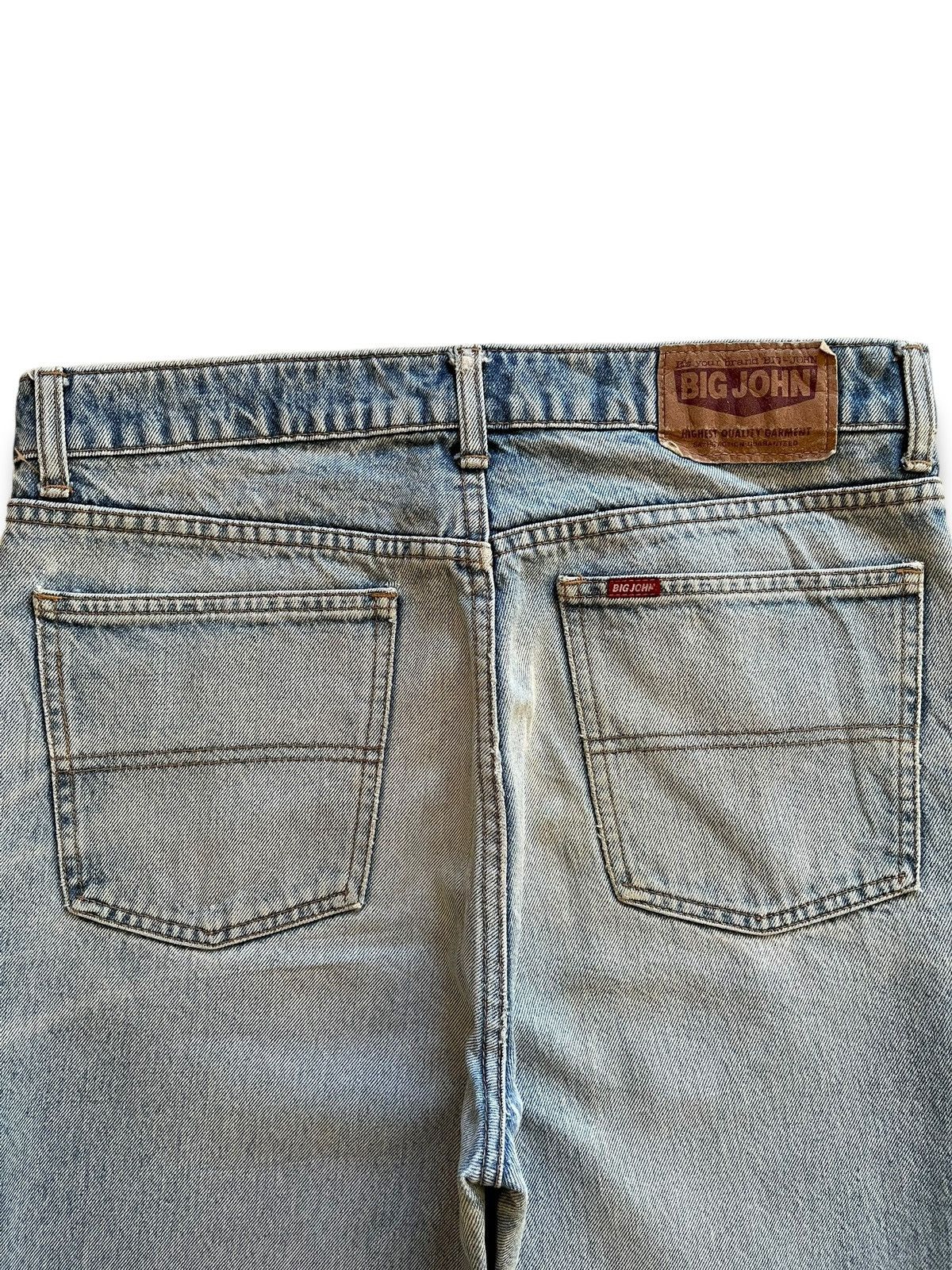 Japanese Brand Vintage Japanese Brand Light Wash Distressed Baggy Jeans Size US 32 / EU 48 - 8 Thumbnail