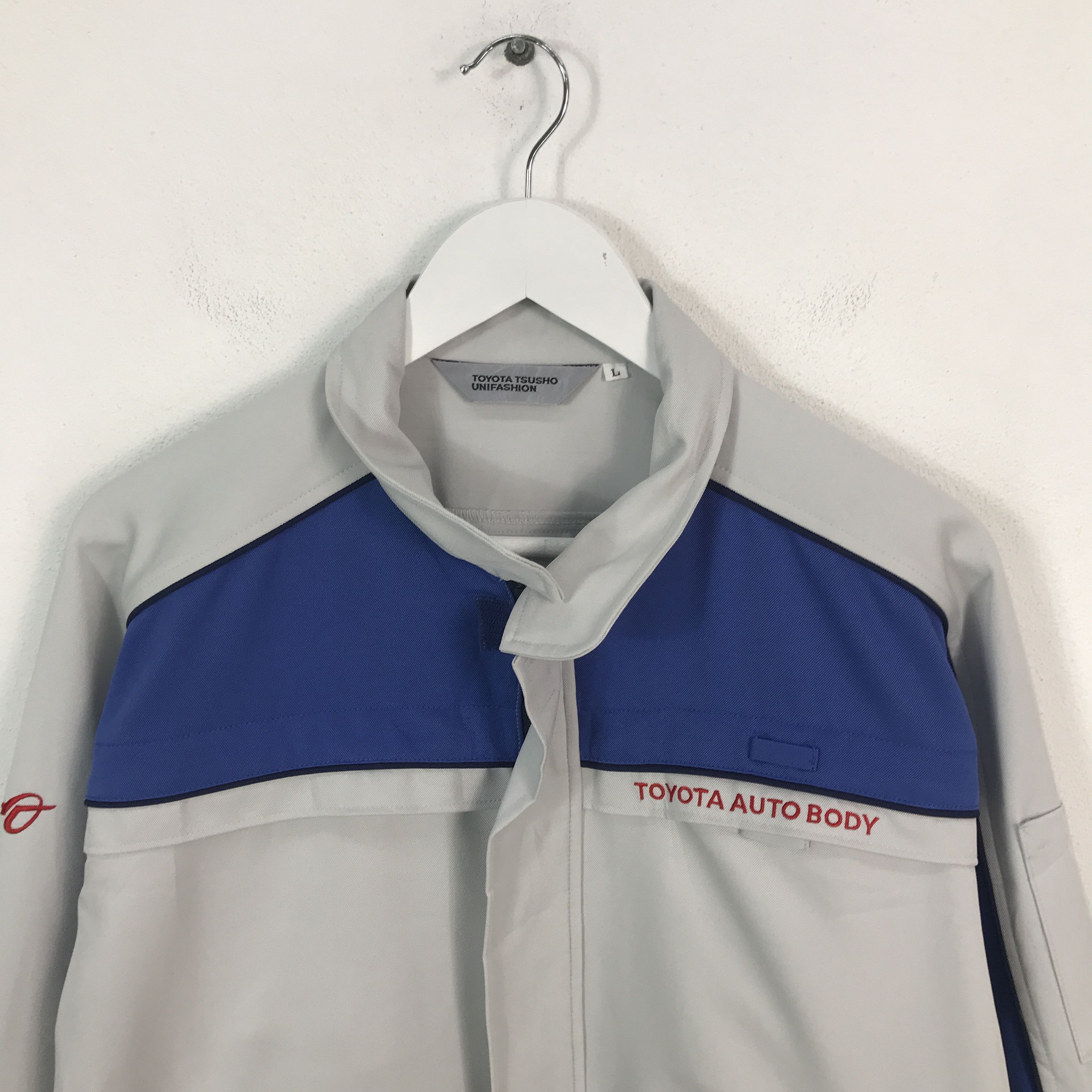 Japanese Brand Toyota Auto Body Worker Jacket Size US L / EU 52-54 / 3 - 2 Thumbnail