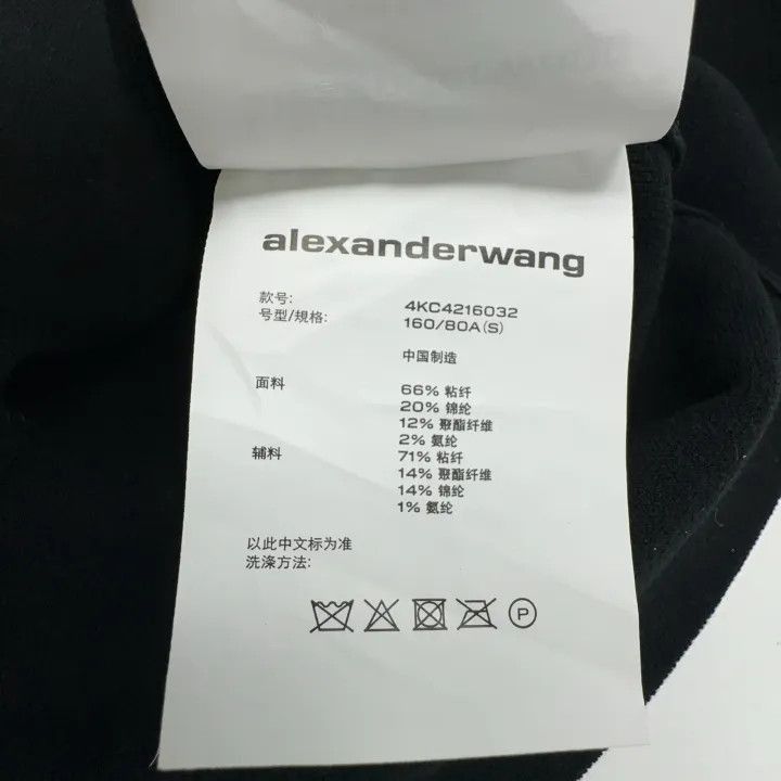 Alexander Wang Alexander Wang FW21 Logo Long Sleeve Dress - Size S / US 4 / IT 40 - 3 Thumbnail