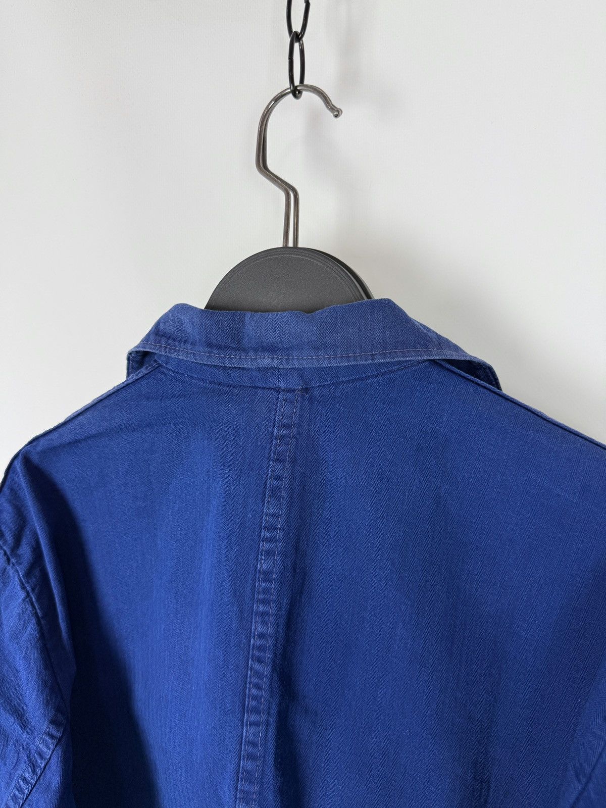 Vintage 70s 80s Vintage German Sanfor HBT Chore Work Jacket 52 Size US L / EU 52-54 / 3 - 8 Thumbnail
