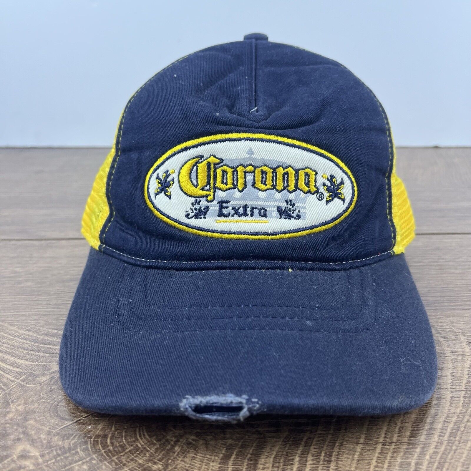 Other Corona Extra Hat Blue Snapback Hat Blue Adjustable Hat Blue Size ONE SIZE - 1 Thumbnail