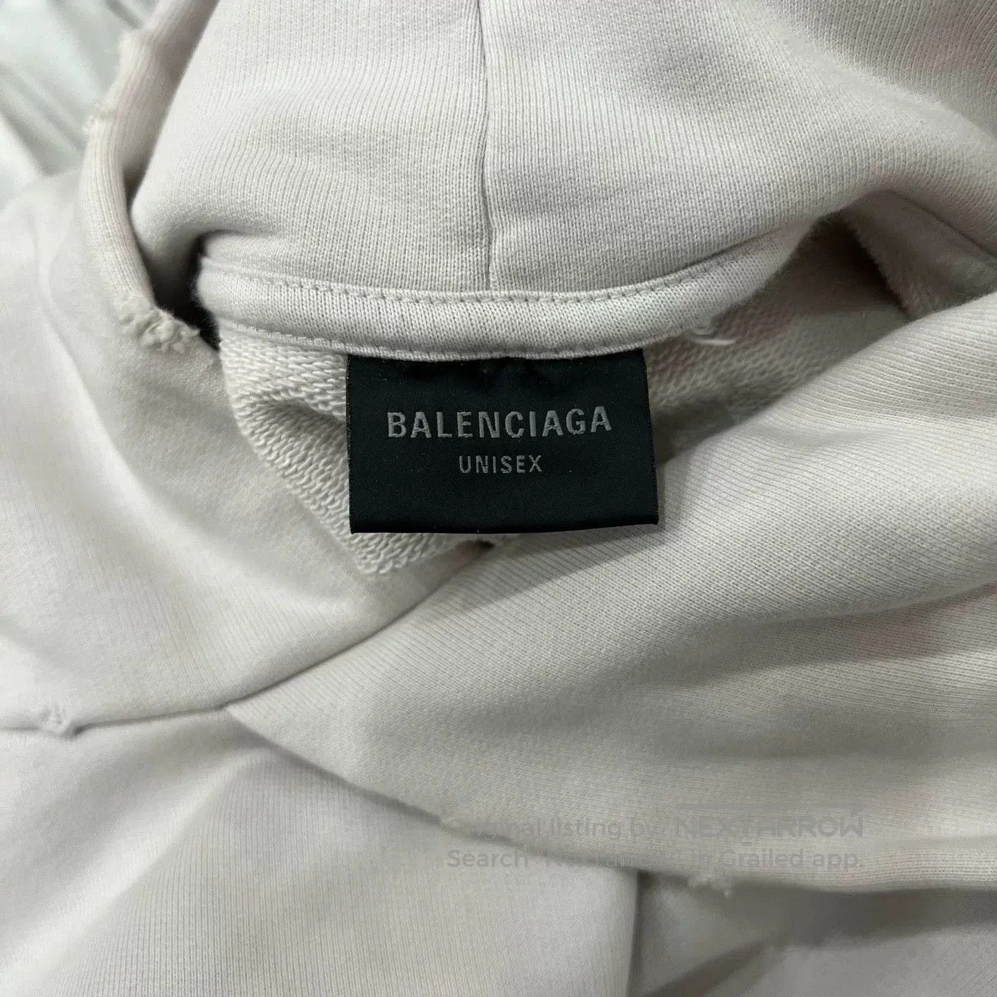 Balenciaga Balenciaga Distressed Logo Sweatshirt. Size US S / EU 44-46 / 1 - 5 Thumbnail
