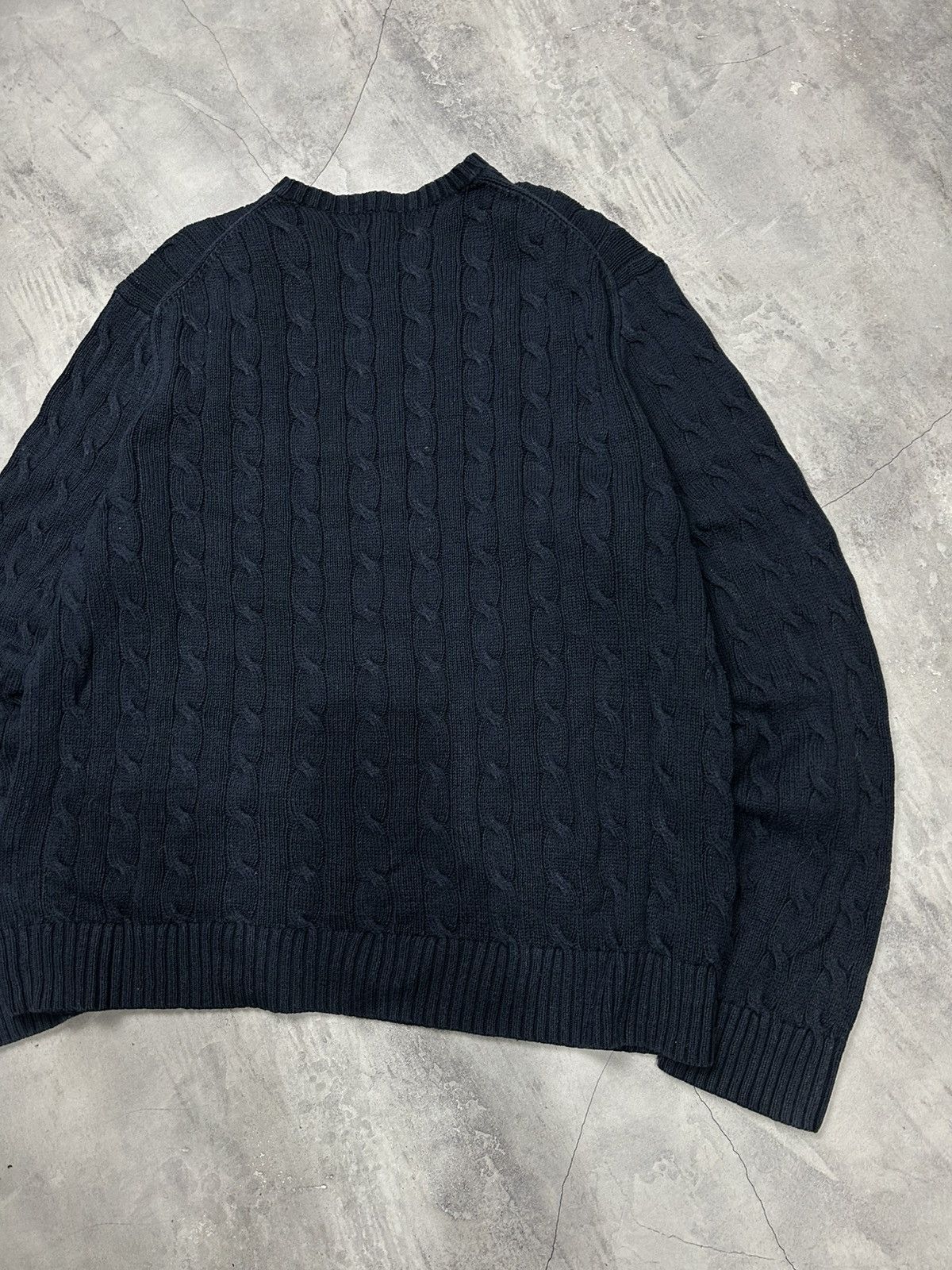 Polo Ralph Lauren × Vintage Vintage Knit Polo Ralph Lauren Golf Sweatshirt Oldmoney Size US XL / EU 56 / 4 - 7 Thumbnail