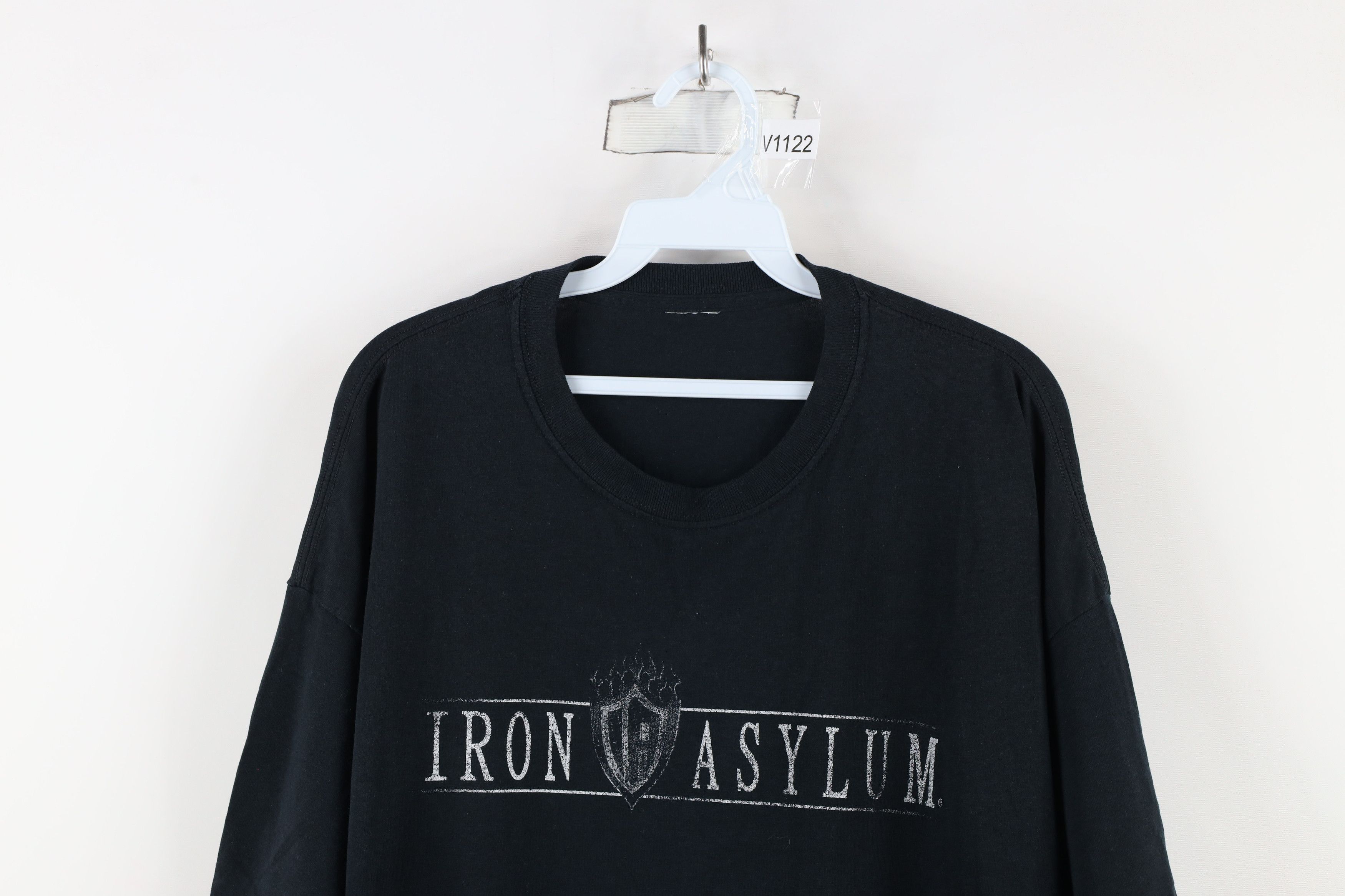 Vintage Vintage Streetwear Fire Flames Train Insane Gym T-Shirt Size US XXL / EU 58 / 5 - 2 Thumbnail