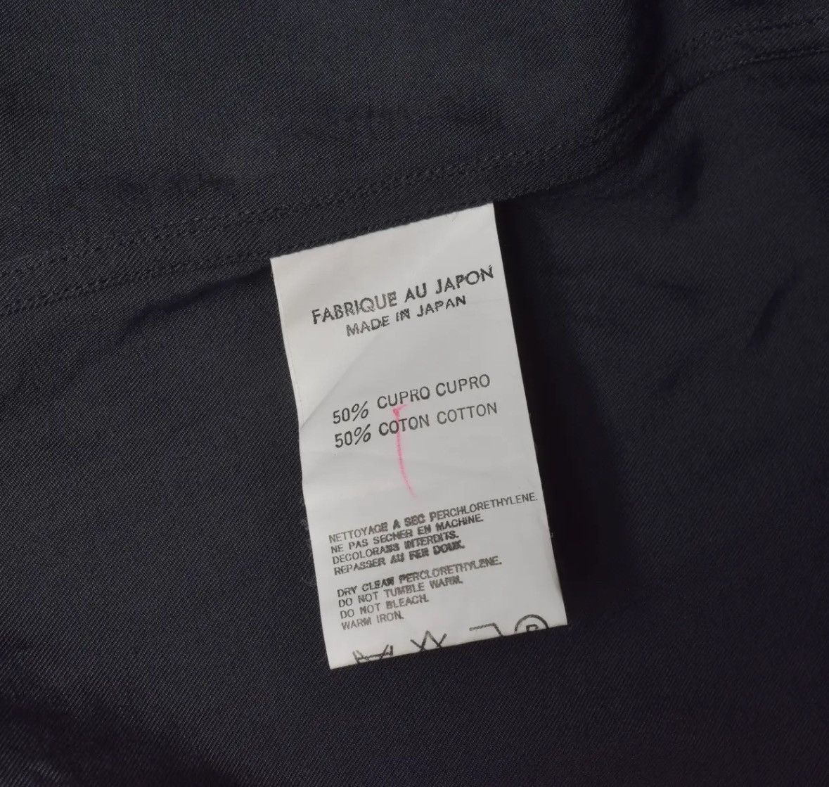 Yohji Yamamoto Y's for men Cupra Fabric Tuck Design Shirt Size US L / EU 52-54 / 3 - 8 Thumbnail