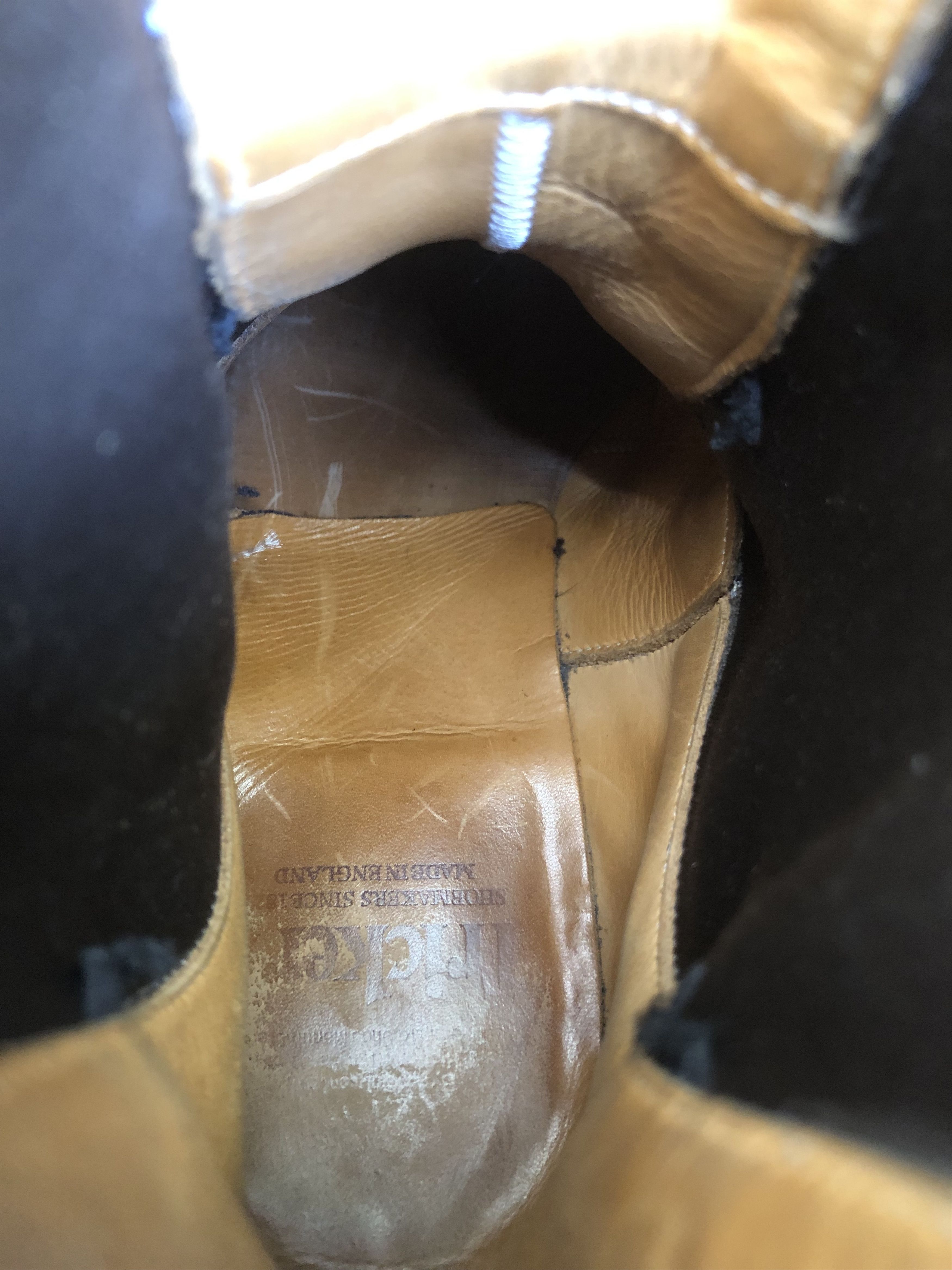 Tricker's Tricker’s Henry Grey Suede Men’s Chelsea Boot Size 9.5 Size US 10.5 / EU 43-44 - 9 Thumbnail