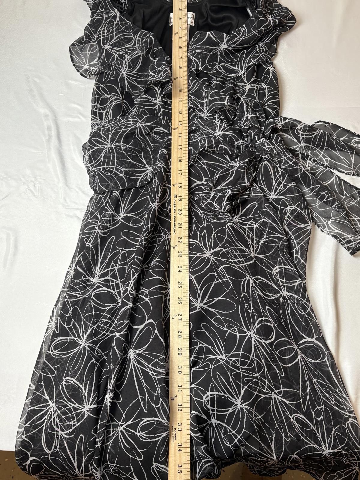 Other Black and white flowy dress Size XL / US 12-14 / IT 48-50 - 6 Thumbnail