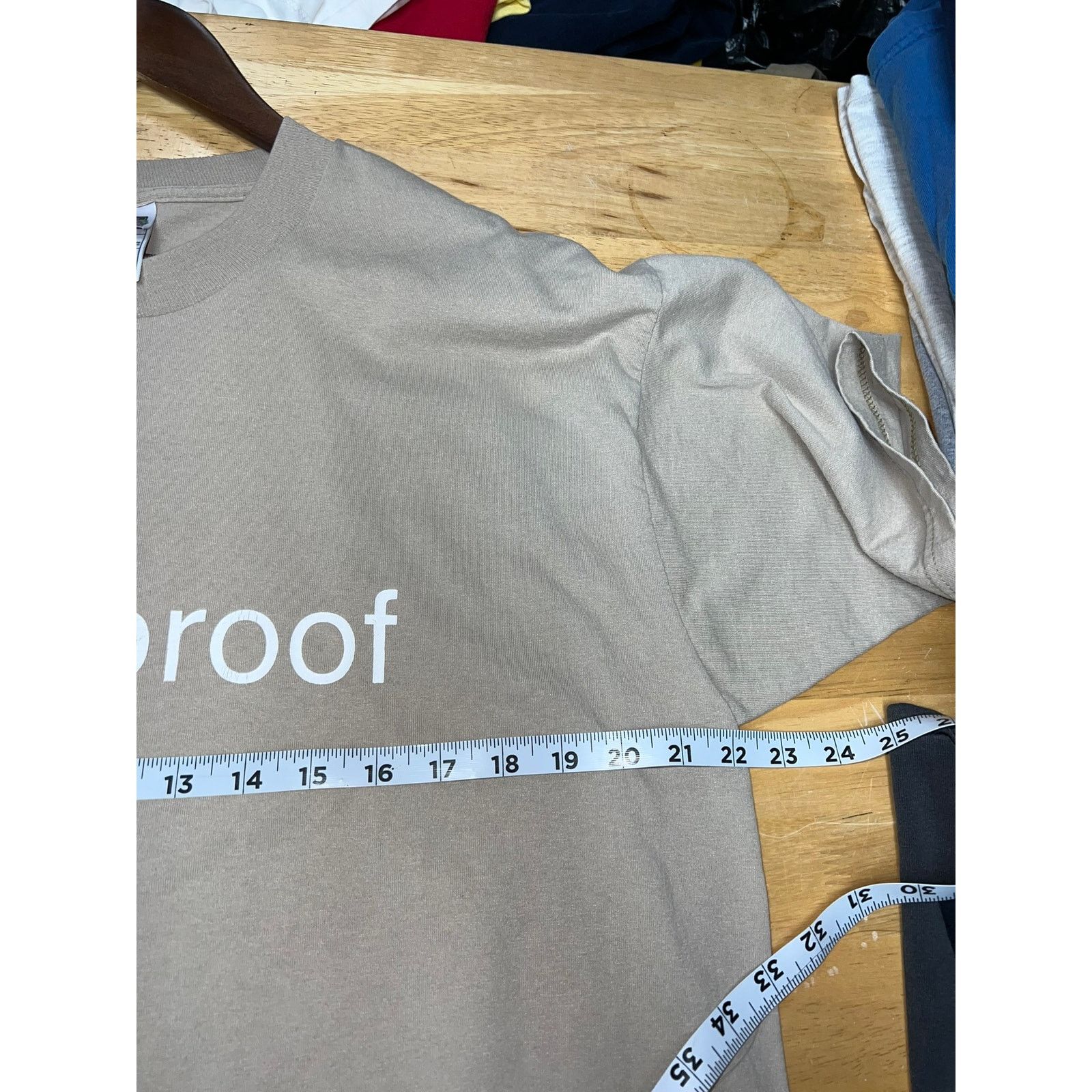 Fruit Of The Loom Vintage Bulletproof Shirt Robotics Brown tee 90s 1990s XL Size US XL / EU 56 / 4 - 9 Thumbnail