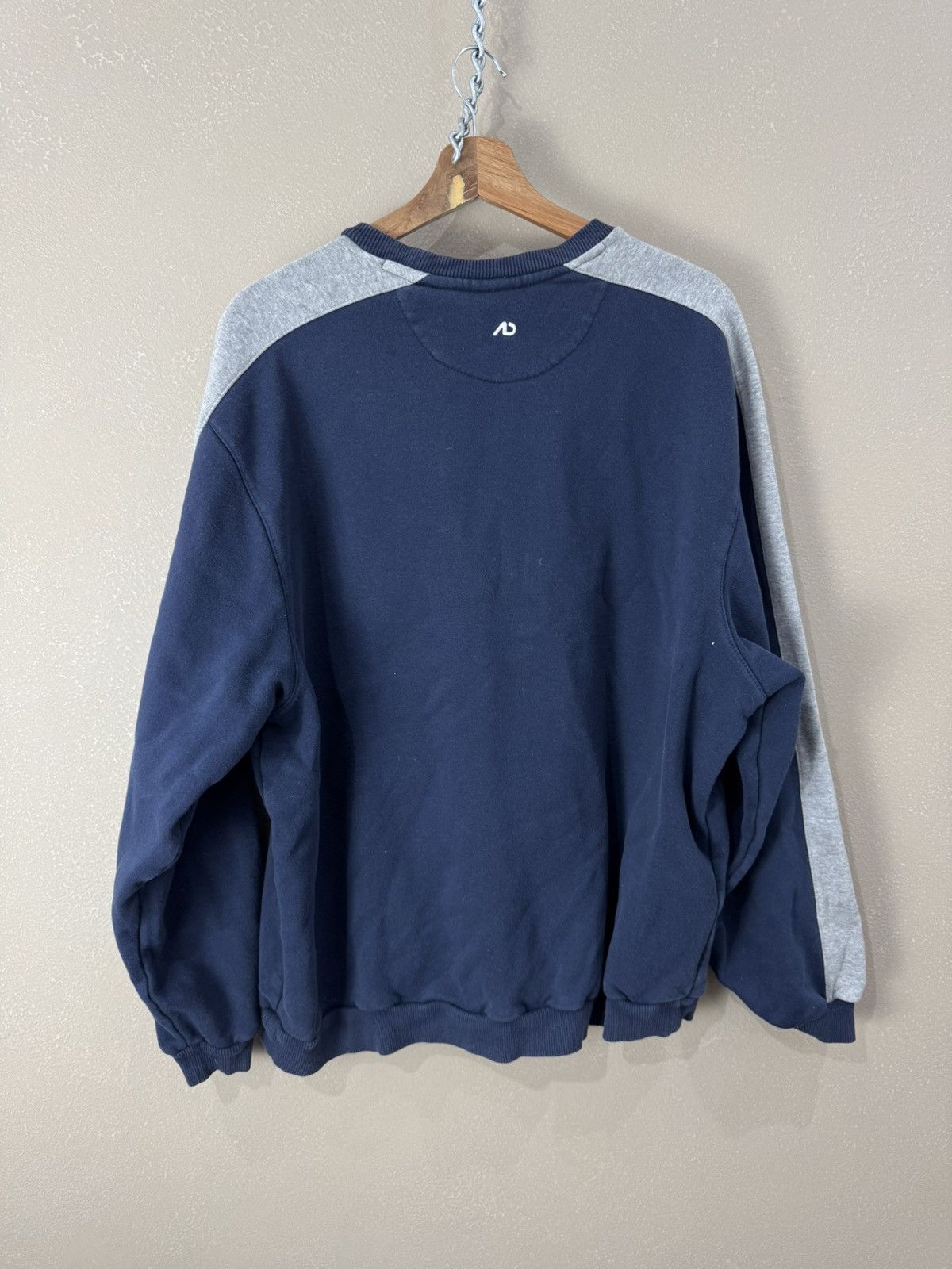 Nike Vintage y2k 00s Nike Center Swoosh Pullover Size US XL / EU 56 / 4 - 2 Thumbnail