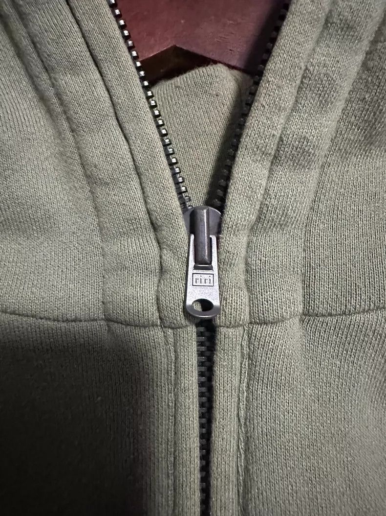 Fear of God Fear of God Olive green semi-zip sweatshirt Size US XL / EU 56 / 4 - 4 Thumbnail