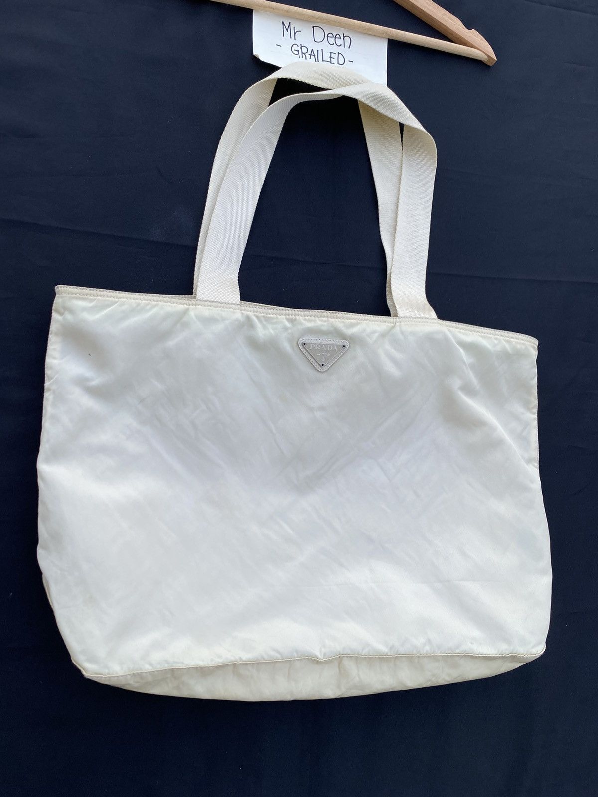 Prada Rare Vintage PRADA Nylon Tote Bag Size ONE SIZE - 6 Thumbnail
