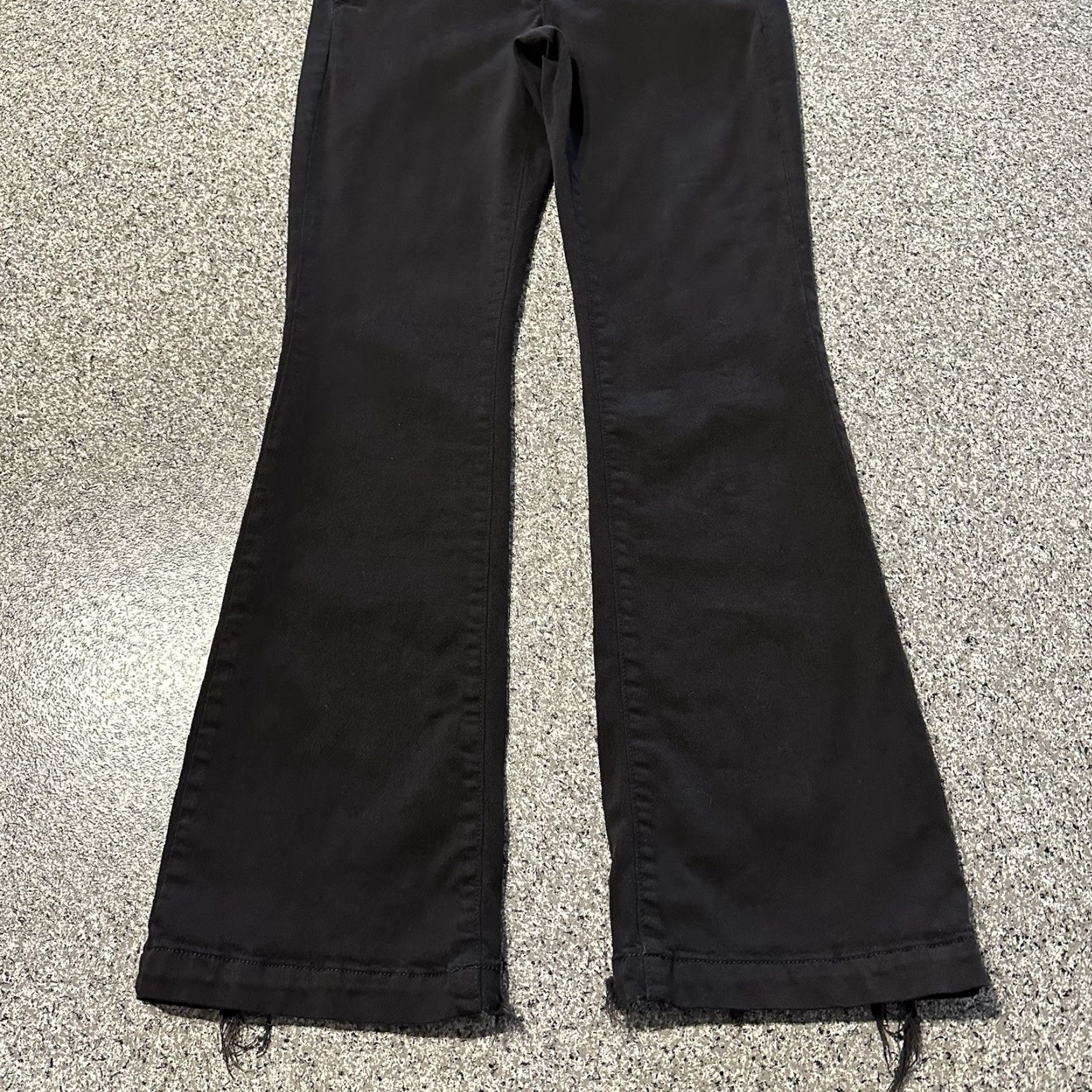 American Eagle Outfitters American Eagle Outfitters Pants Womens 6 Regular 28x30 Bootcut Chino Black Y2K Black Size 28" / US 6 / IT 42 - 2 Thumbnail