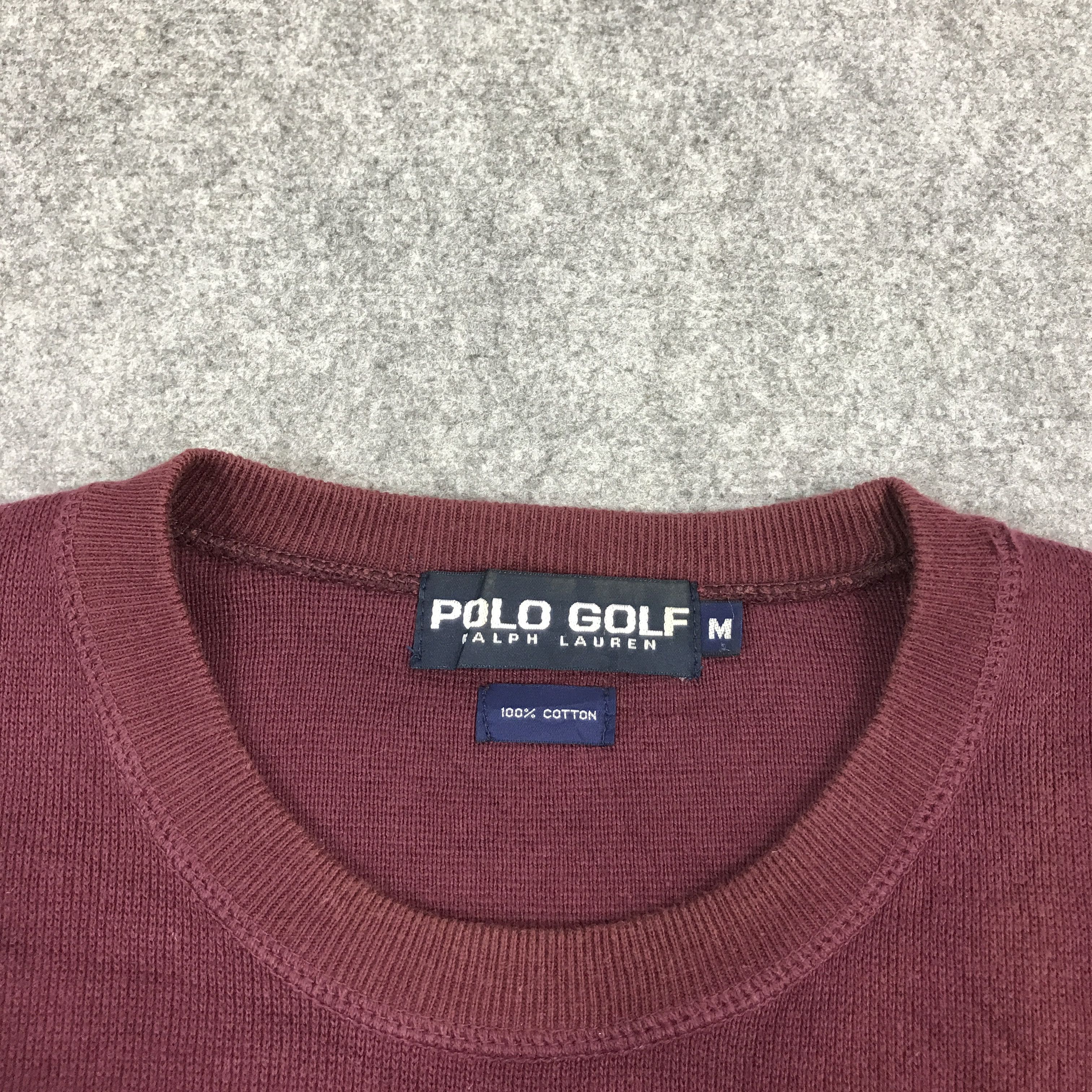 Polo Ralph Lauren × Vintage Polo Golf Ralph Lauren Sweatshirt Size US M / EU 48-50 / 2 - 7 Thumbnail