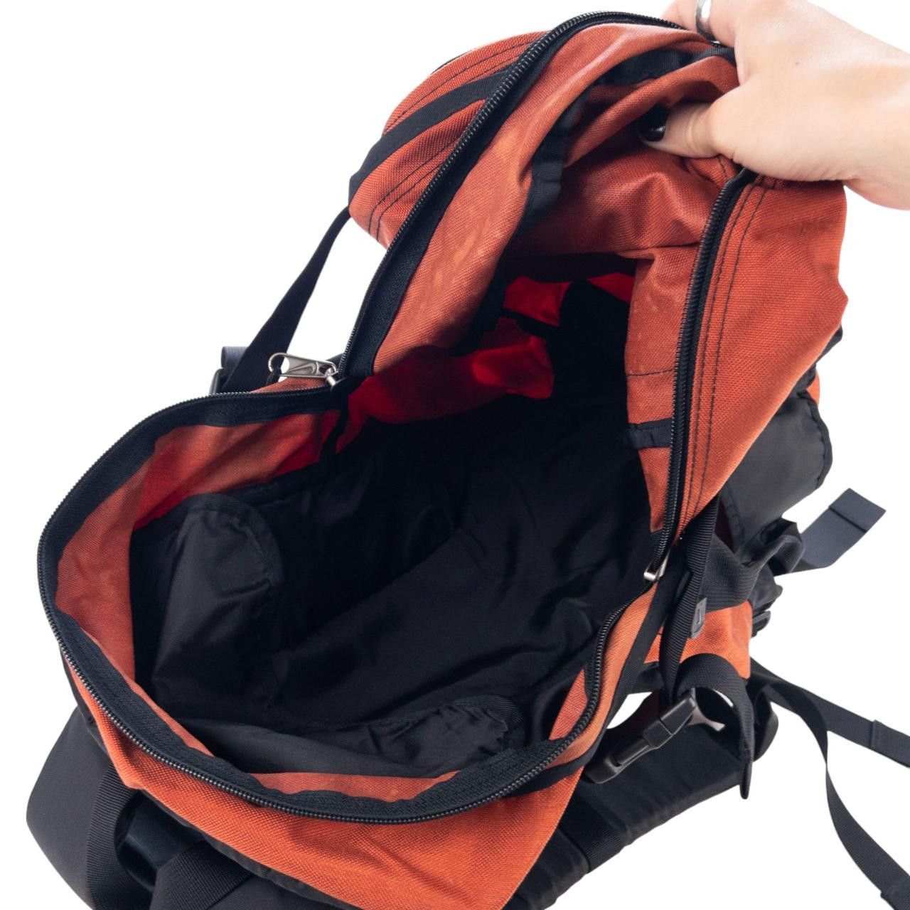 Nike Vintage Nike Jewel Swoosh Multi Pocket Backpack Size ONE SIZE - 7 Thumbnail