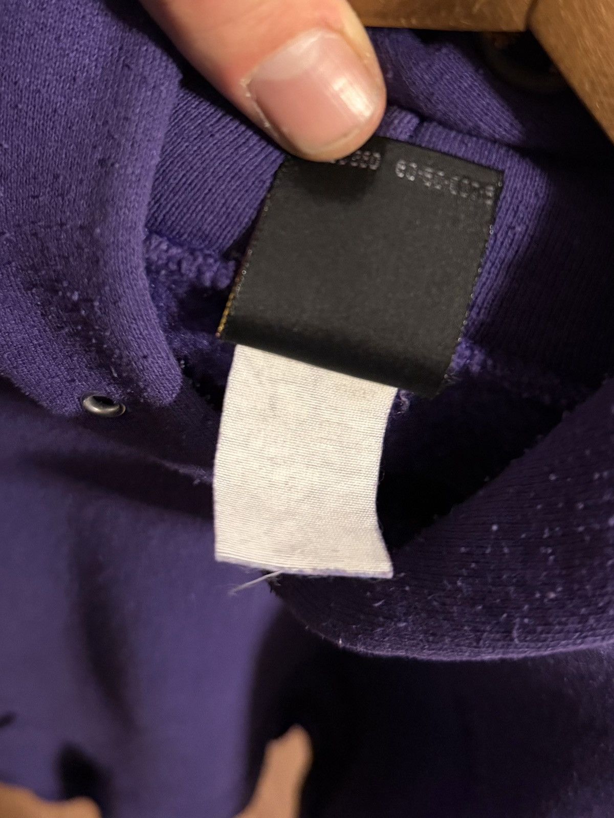 USA Olympics Vtg 90s purple blank usa olympics hoodie Size US L / EU 52-54 / 3 - 4 Thumbnail