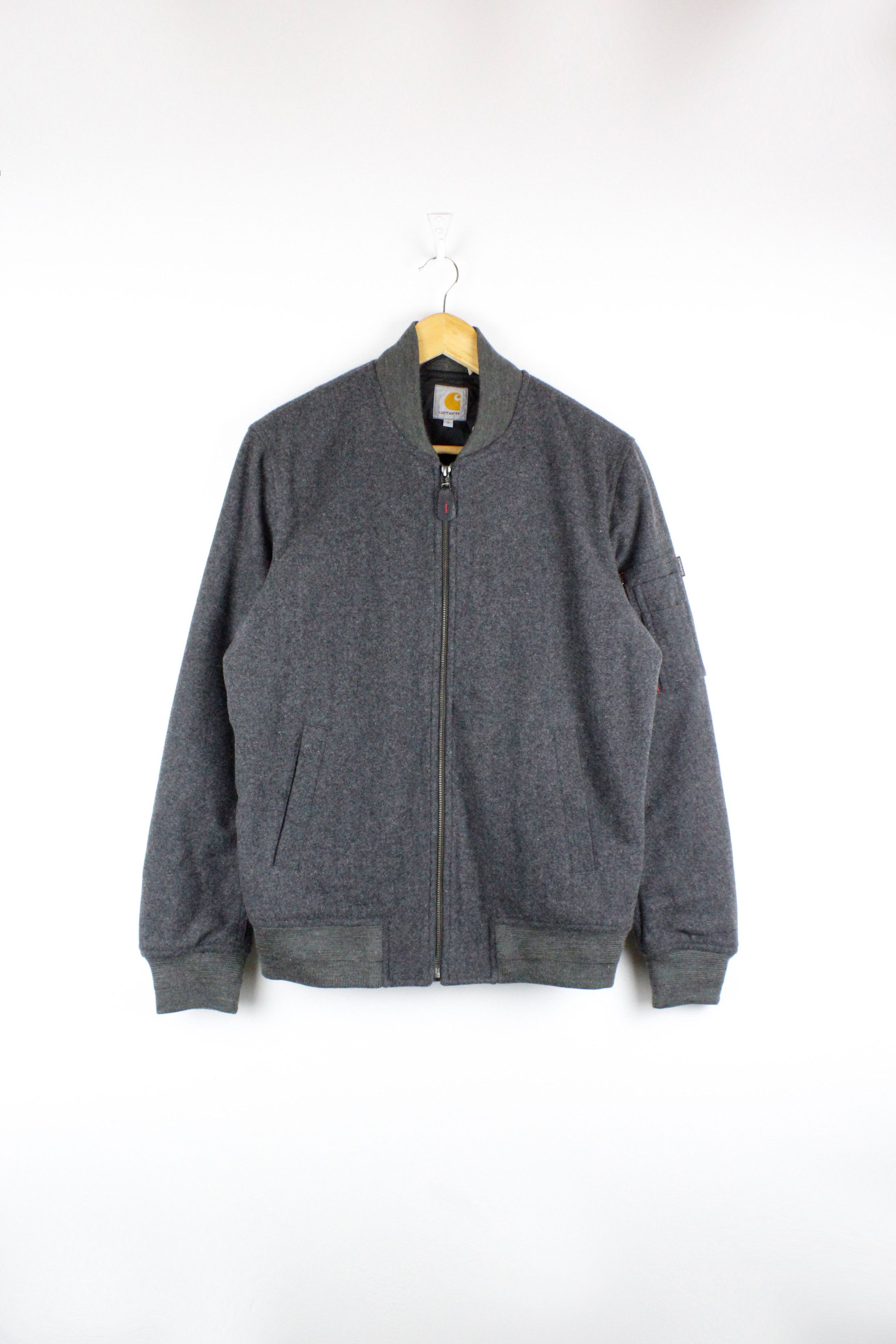 Bomber Jacket × Carhartt × Carhartt Wip Carhartt WIP Gray Heather 