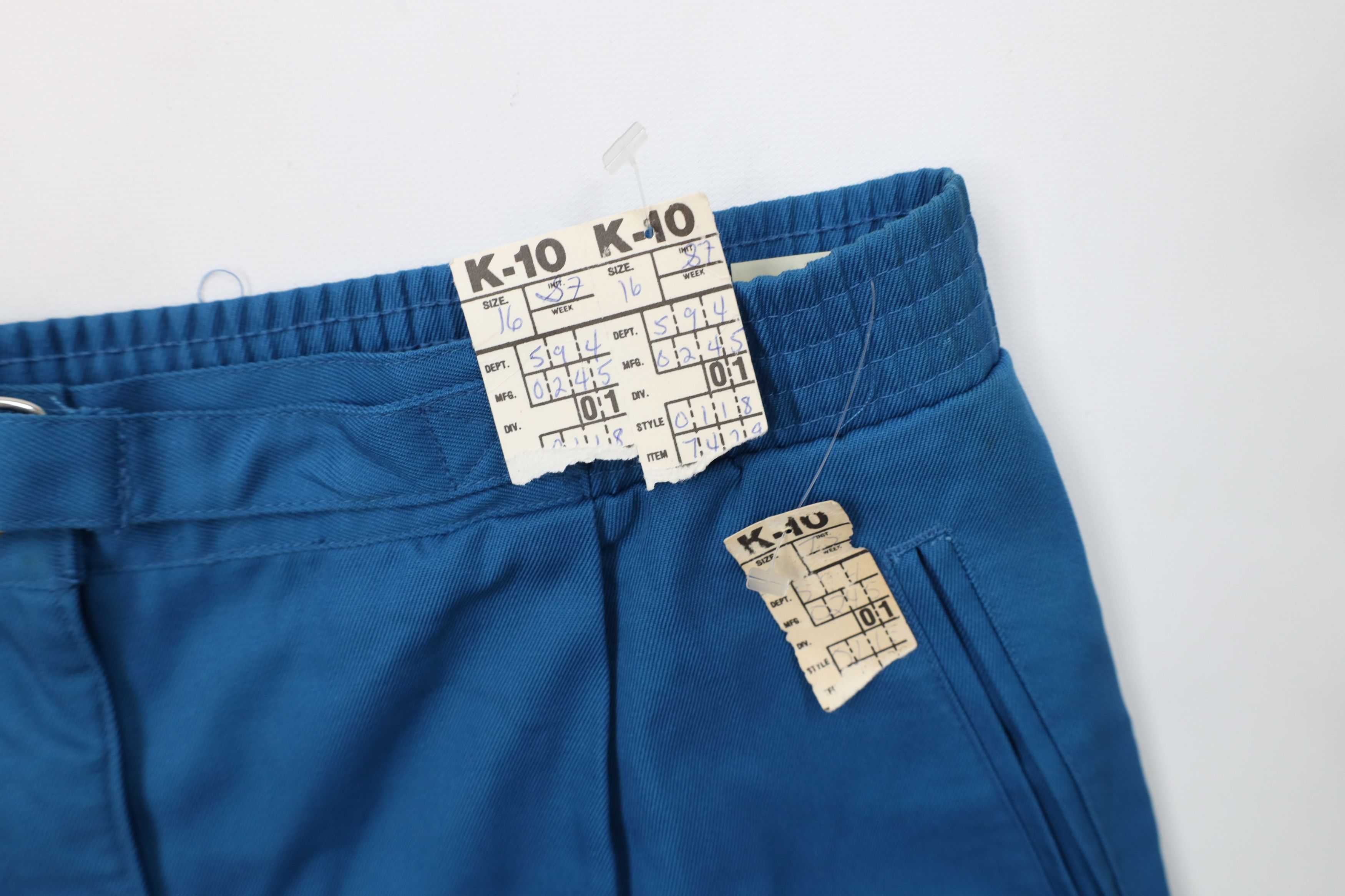 Vintage Deadstock Vintage 80s Streetwear Tapered Leg Chino Pants Size 38" / US 16 / IT 52 - 7 Thumbnail