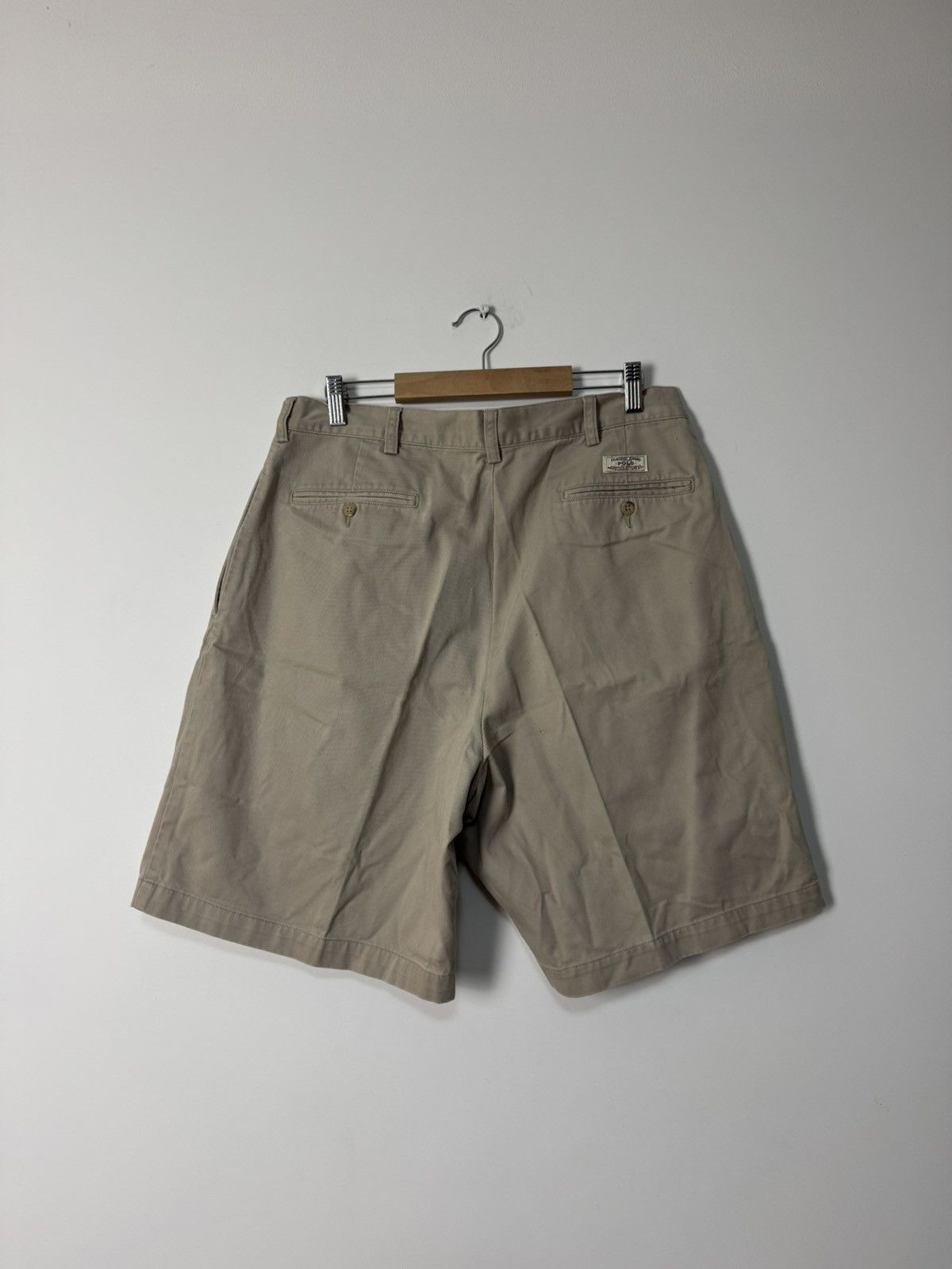 Polo Ralph Lauren Vintage Polo Ralph Lauren shorts Beige Streetwear style Size US 34 / EU 50 - 4 Thumbnail