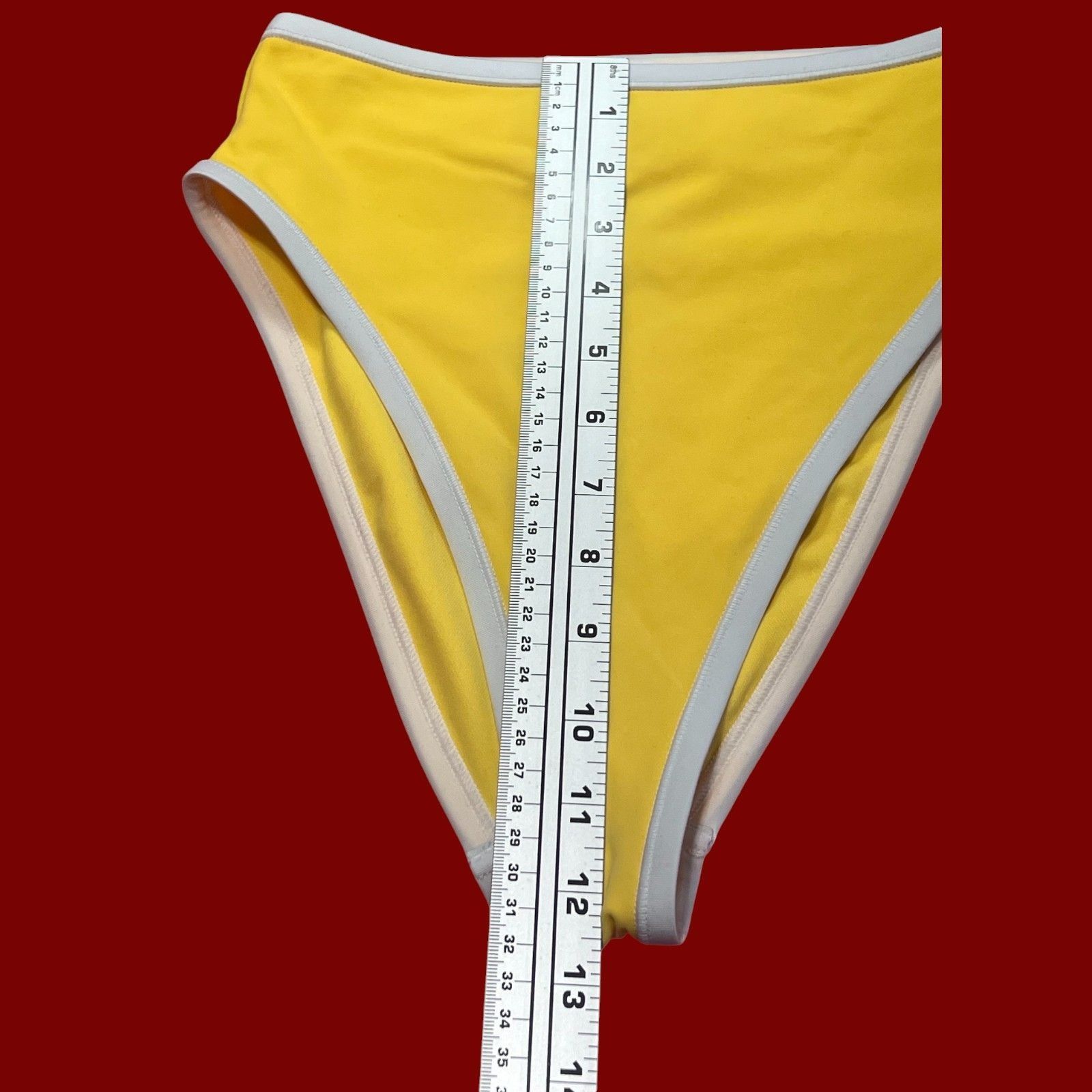 Other Shade & Shore-Women's High Waist High Leg Cheeky Contrast Ba Size ONE SIZE - 6 Thumbnail