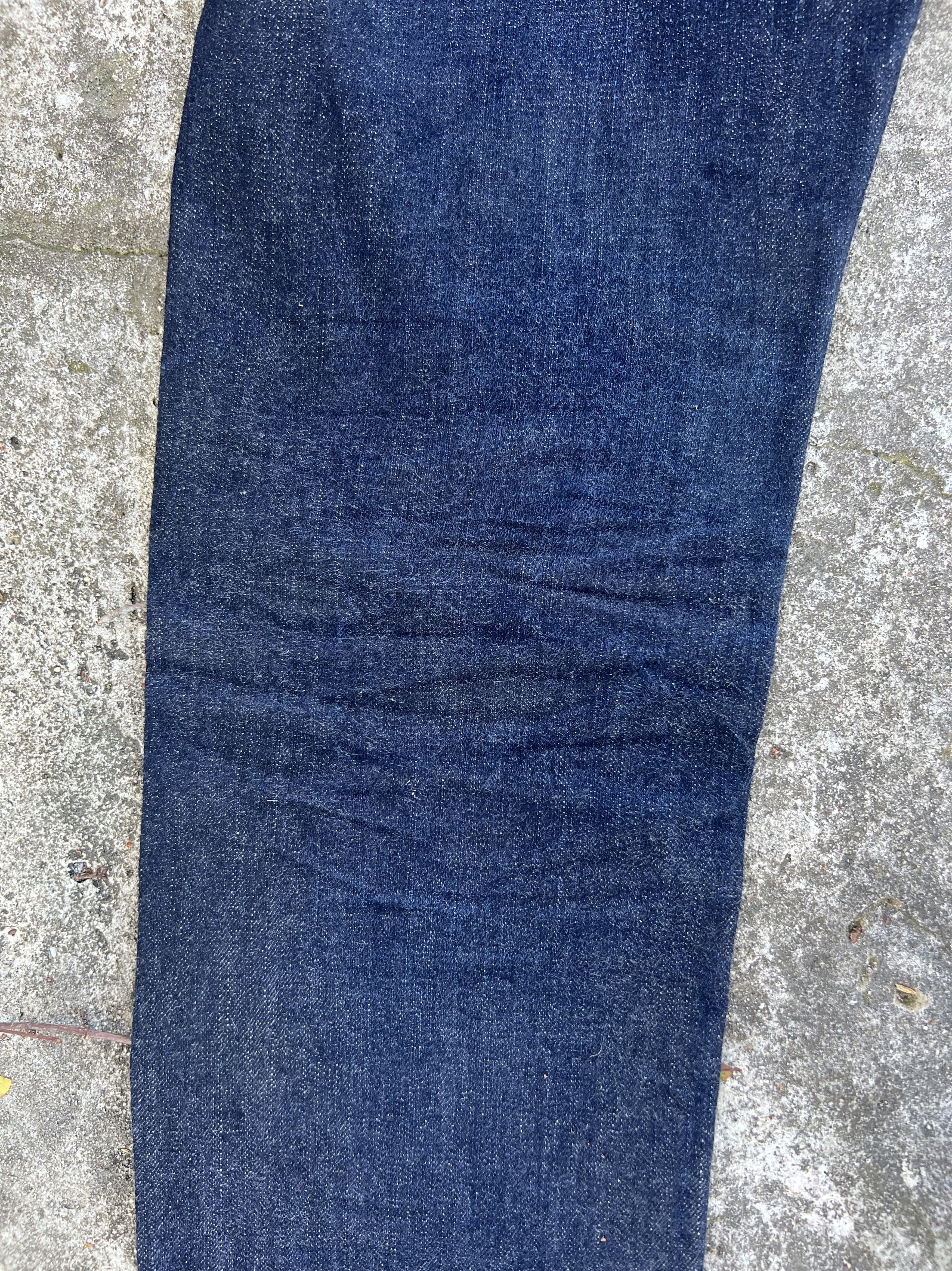 The Flat Head The Flat Head 3009 Made In Japan 14.5oz Selvedge Jeans 33x36 Size US 33 - 16 Thumbnail