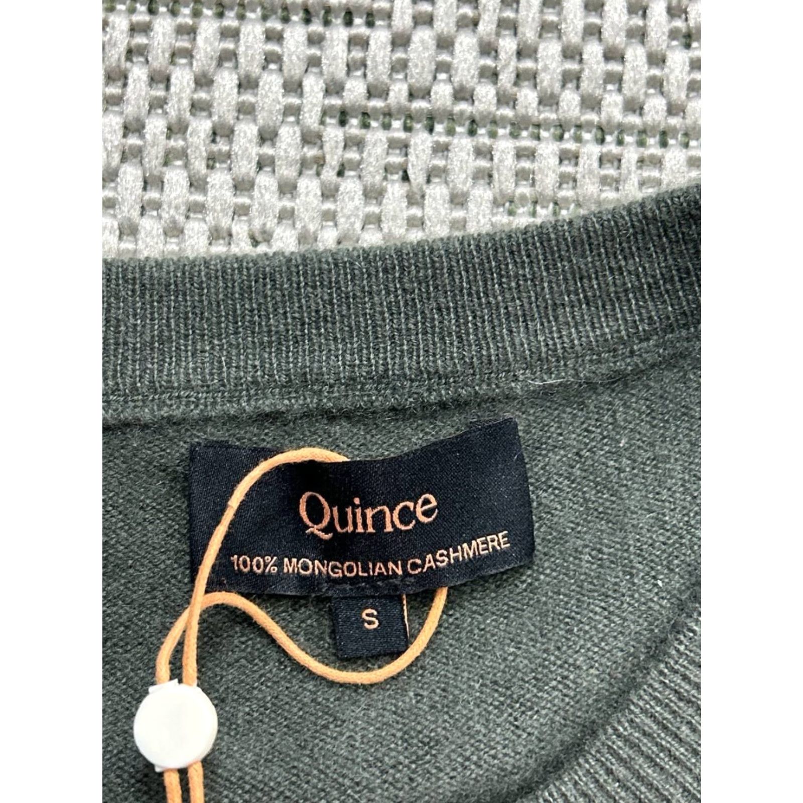 Quince Quince Sweater Womens S Green Cashmere Knit Pullover New Pullover Casual Knit Crew Neck Regular Size S / US 4 / IT 40 - 3 Thumbnail