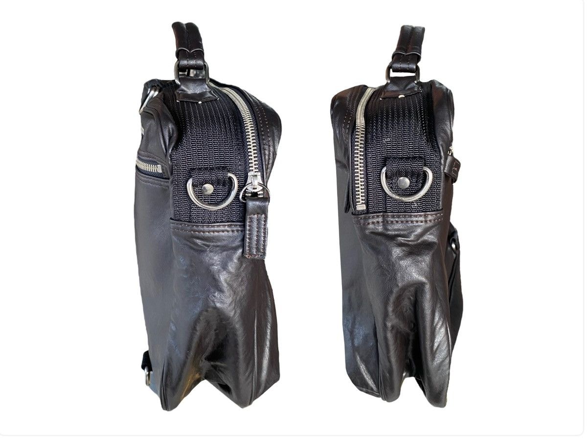 Jean Paul Gaultier Vintage Jean Paul Gaultier JPG Skull Brown Leather Handbag Size ONE SIZE - 5 Thumbnail