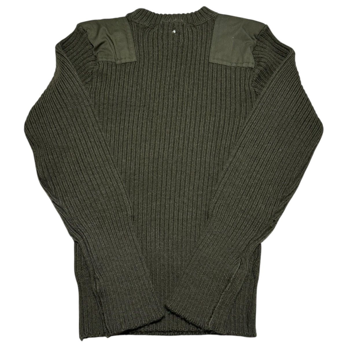 Vintage Vintage USA Made Marines Wool Green Sweater Men’s Medium Size US M / EU 48-50 / 2 - 3 Thumbnail
