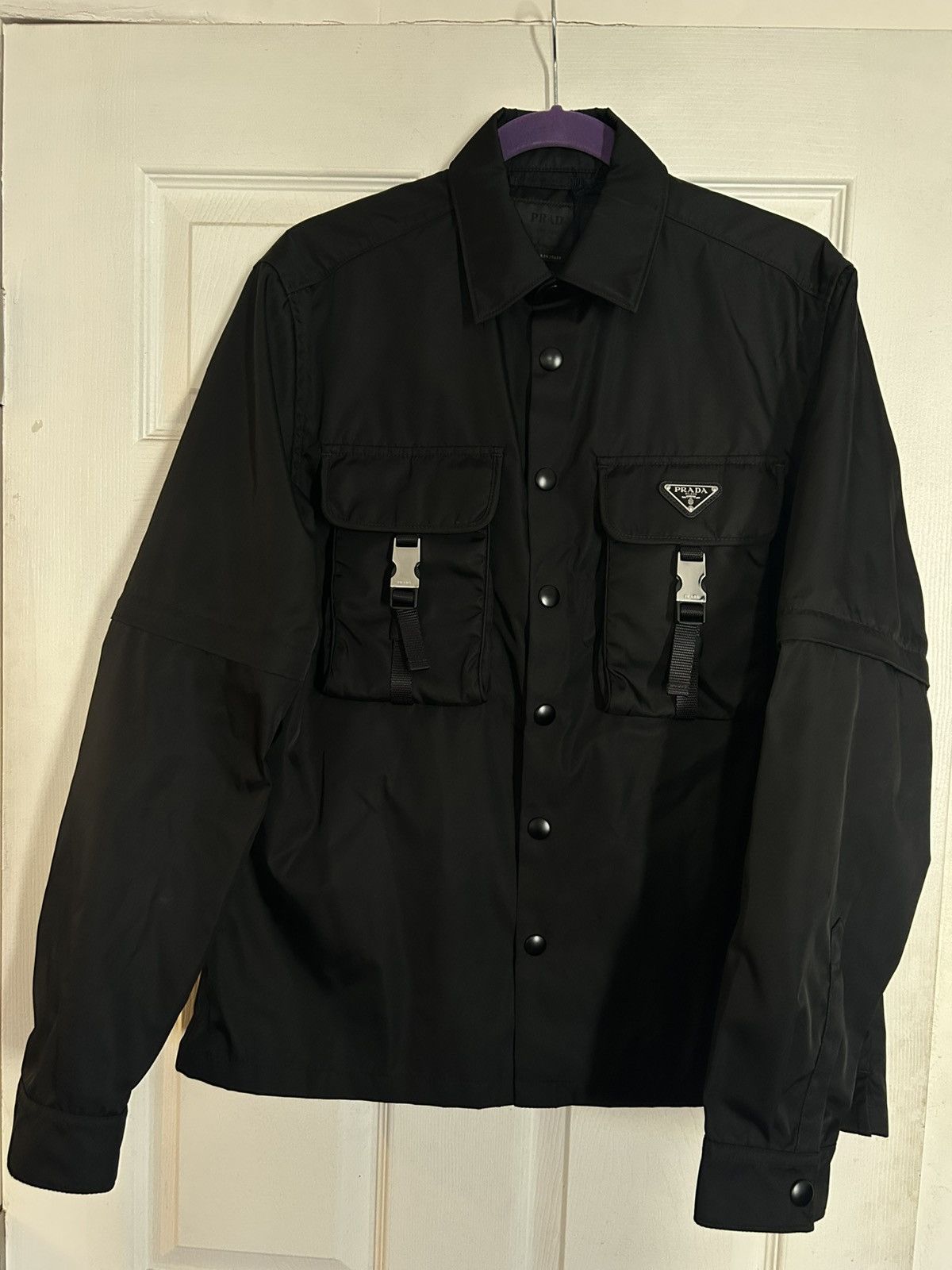 Prada Prada Re-Nylon Shirt Size US XS / EU 42 / 0 - 1 Thumbnail