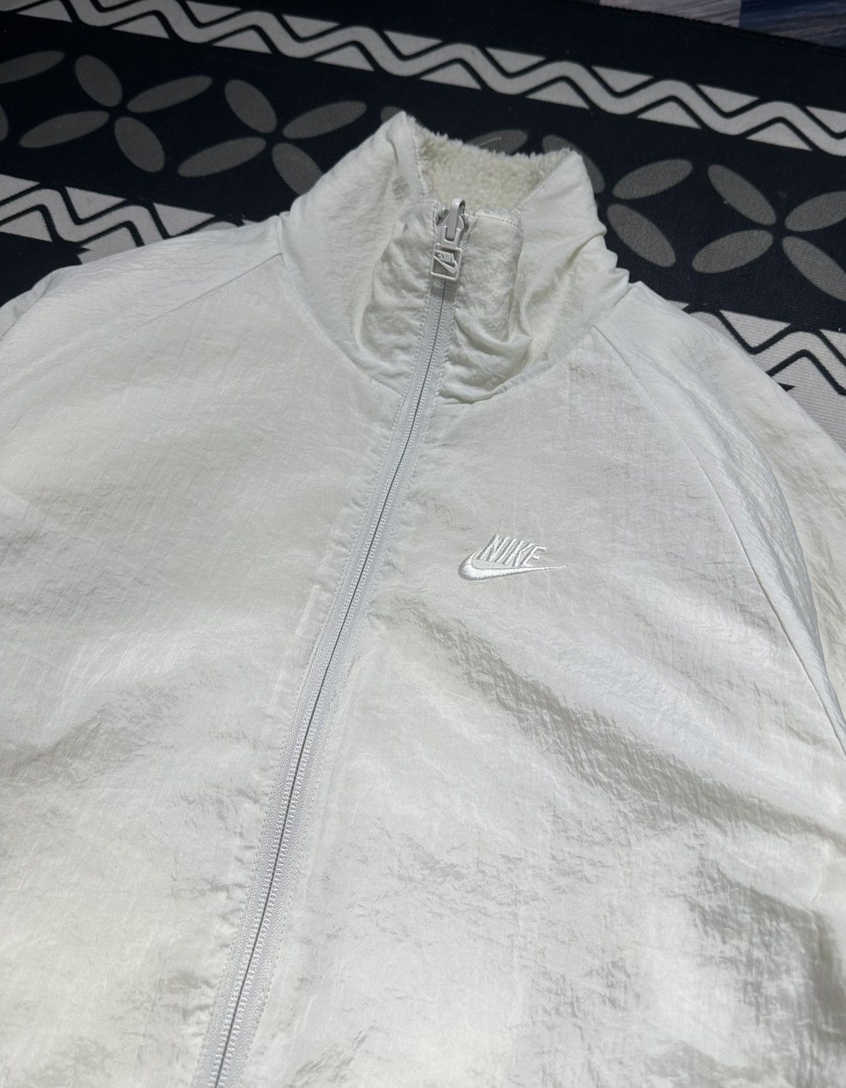 Nike Nike Reversible Sherpa Jacket Size US XS / EU 42 / 0 - 8 Thumbnail