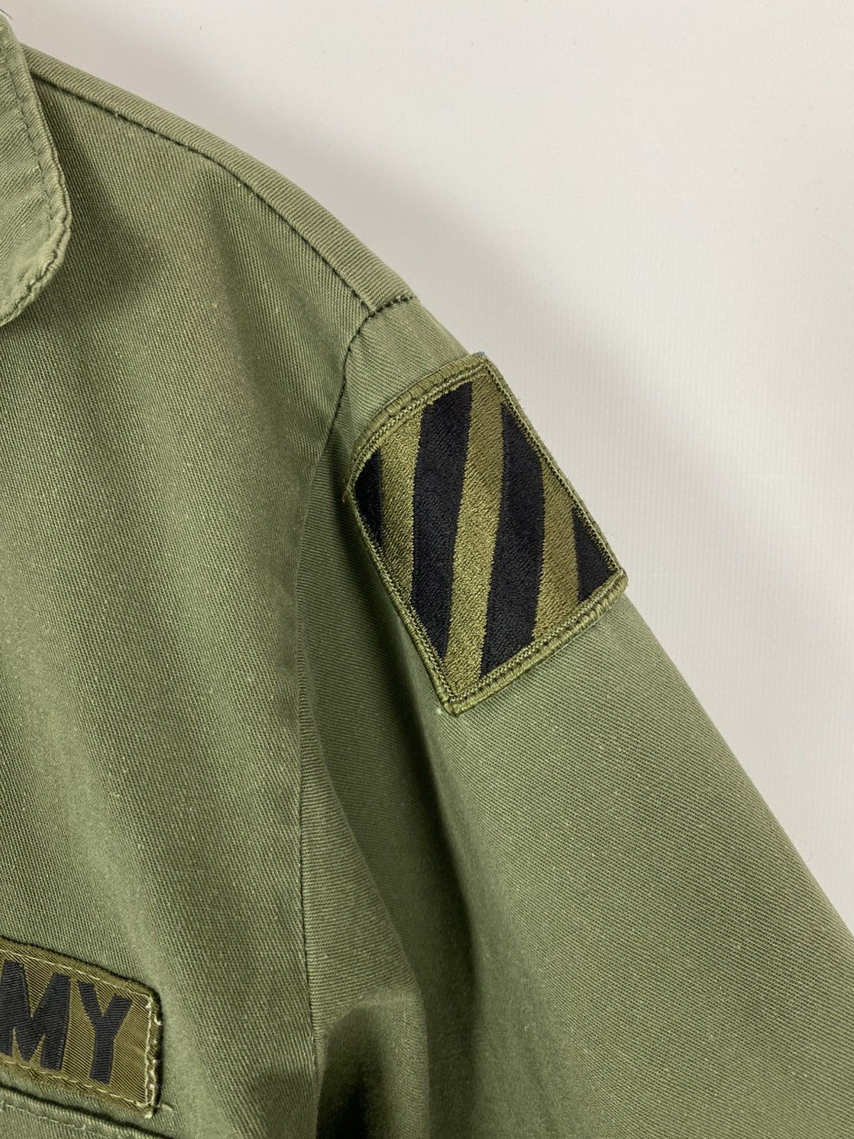 Vintage 1970s Vintage US Army Shirt Size US M / EU 48-50 / 2 - 4 Thumbnail