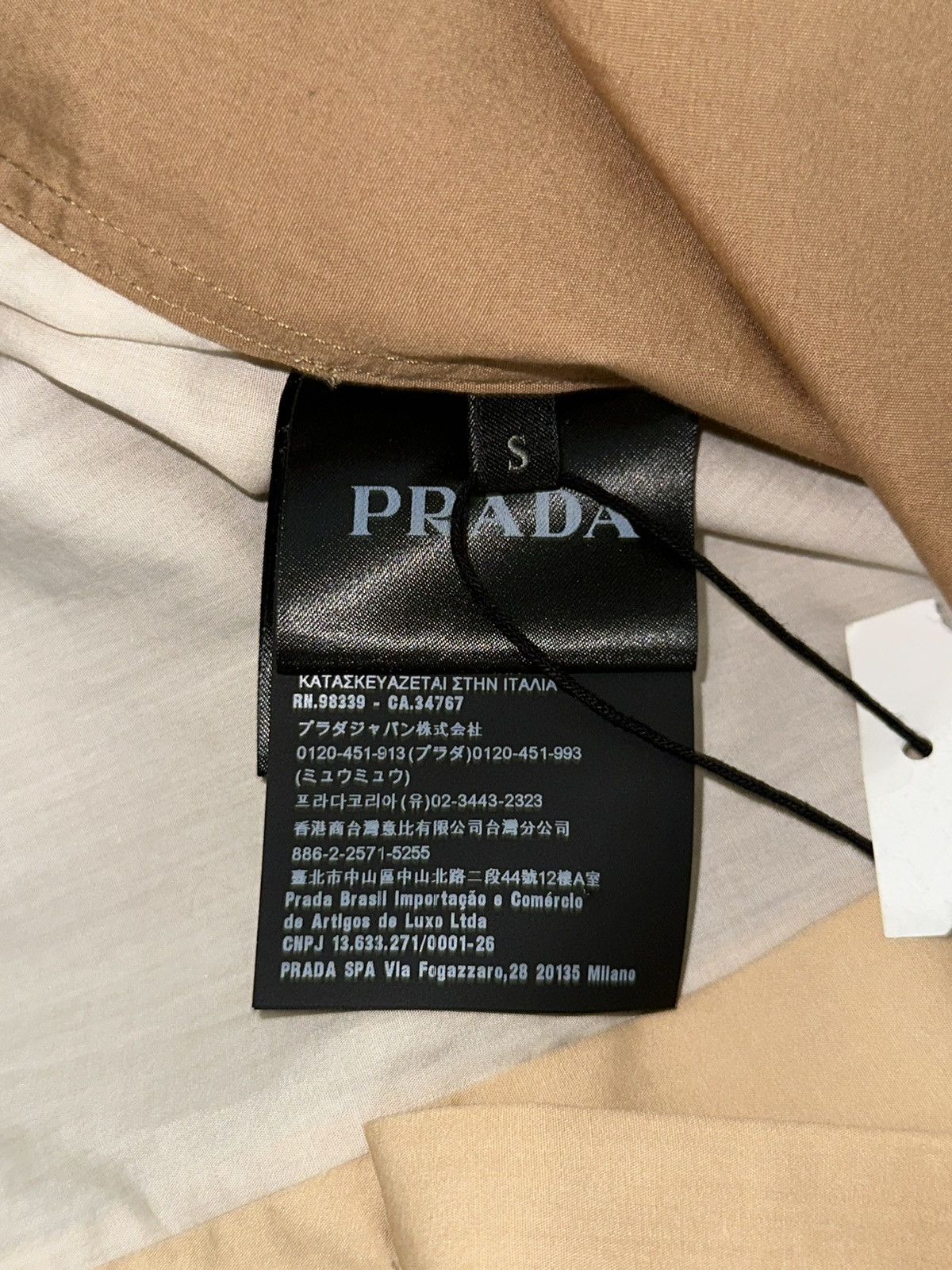 RARE GRAIL Prada ss20 color block head shirt