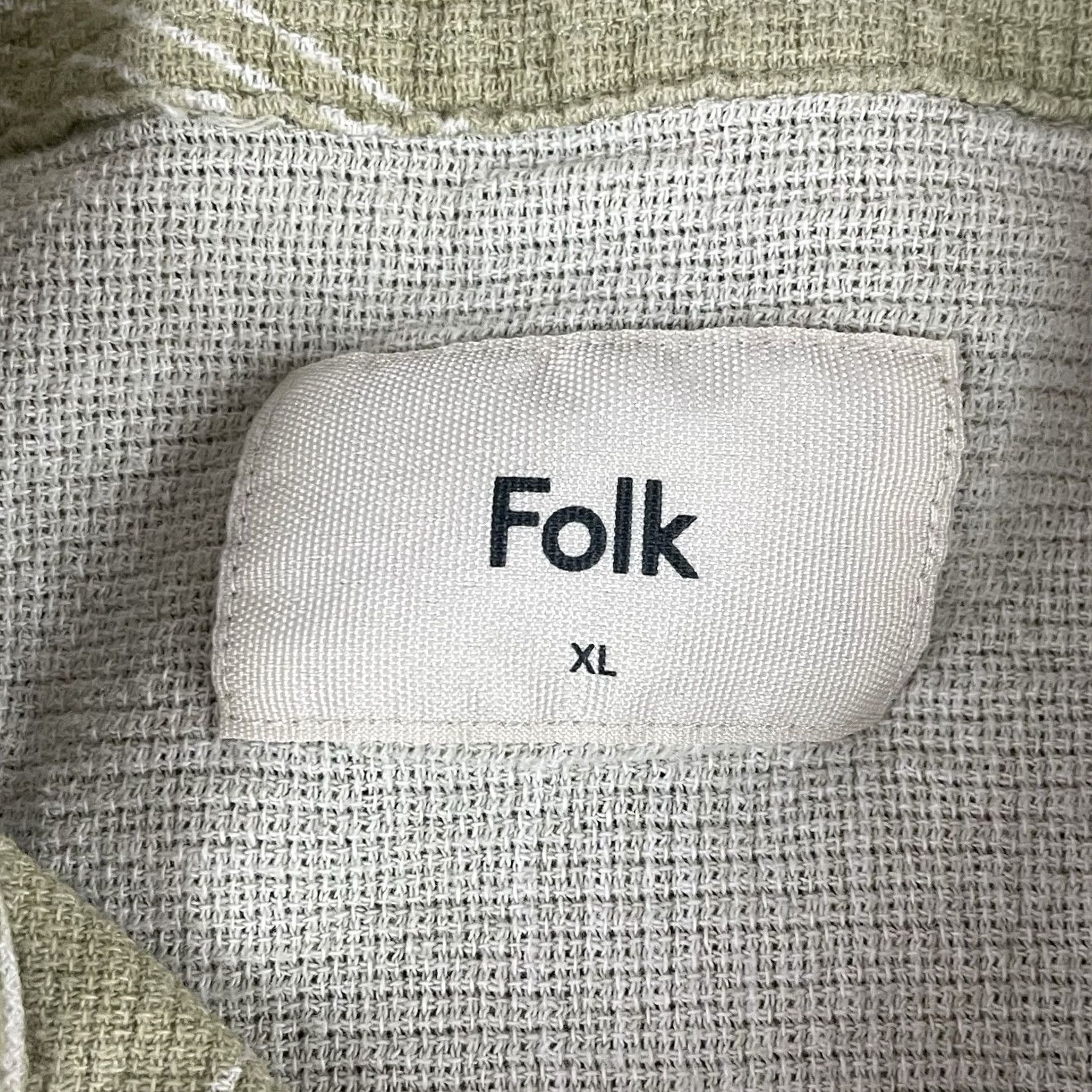 Folk Folk Shirt Mens XL Geometric Rose Short Sleeve Camp Collar Hawaiian S47 Size US XL / EU 56 / 4 - 6 Thumbnail