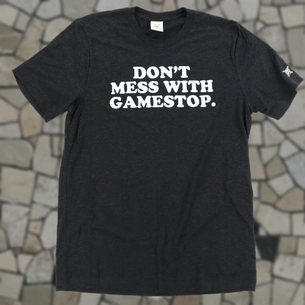 Vintage Shop Local Kentucky Don't Mess with Gamestop Solid T-Shirt Charcoal Men's L Shirt Size US L / EU 52-54 / 3 - 1 Thumbnail