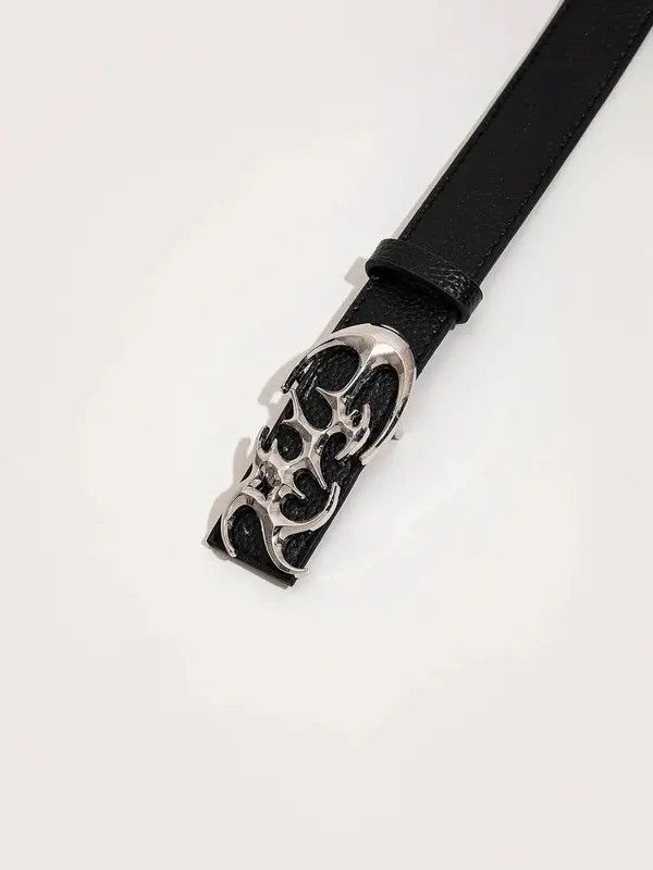 Japanese Brand Yuriko x Saori Special Shaped Buckle Pu Leather Size ONE SIZE - 4 Thumbnail