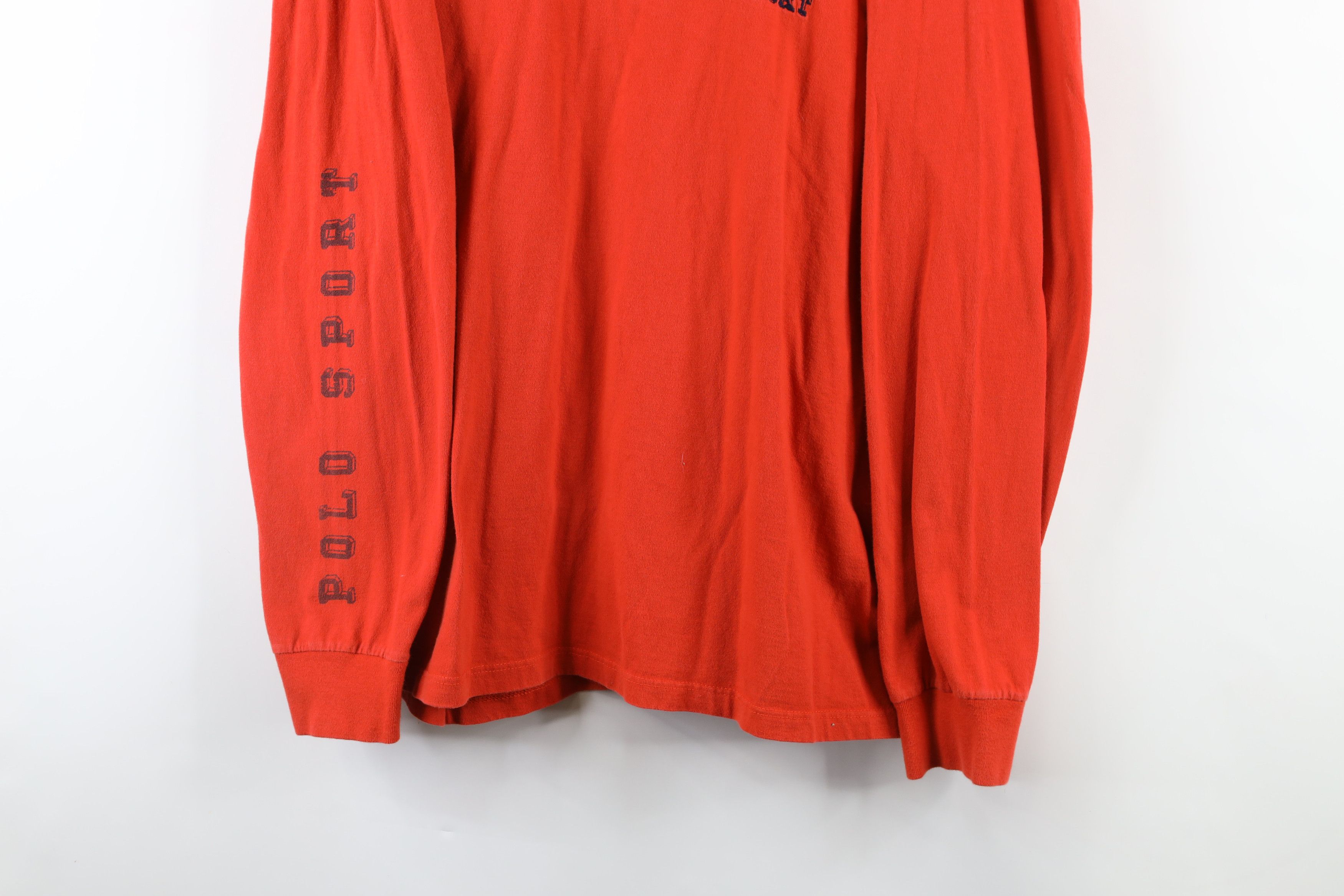 Polo Ralph Lauren Vintage 90s Polo Sport Ralph Lauren Out Long Sleeve T-Shirt Size US XL / EU 56 / 4 - 3 Thumbnail