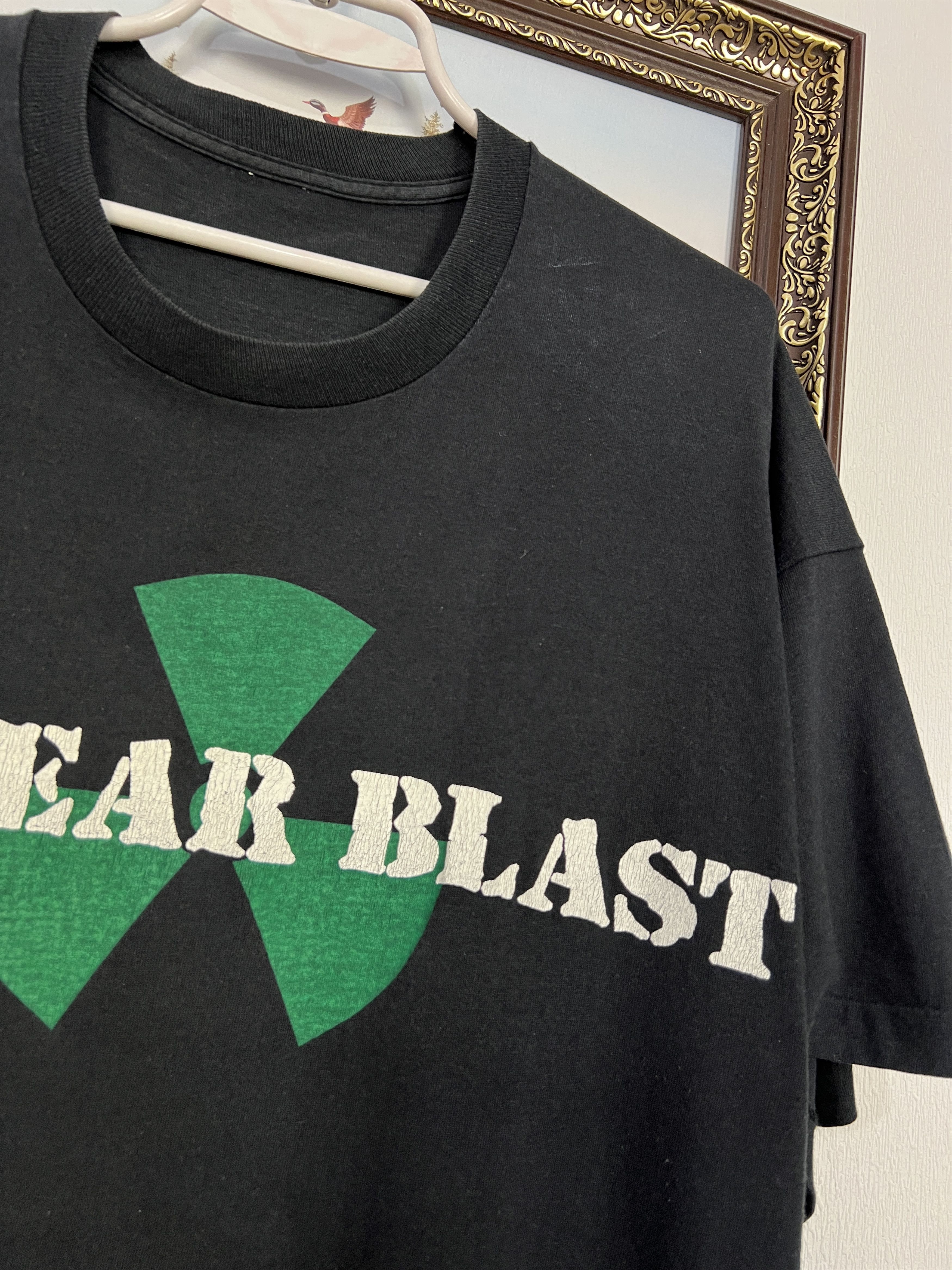 Vintage Vintage 90's Nuclear Blast Shirt Death Black Metal Rare Size US L / EU 52-54 / 3 - 4 Thumbnail