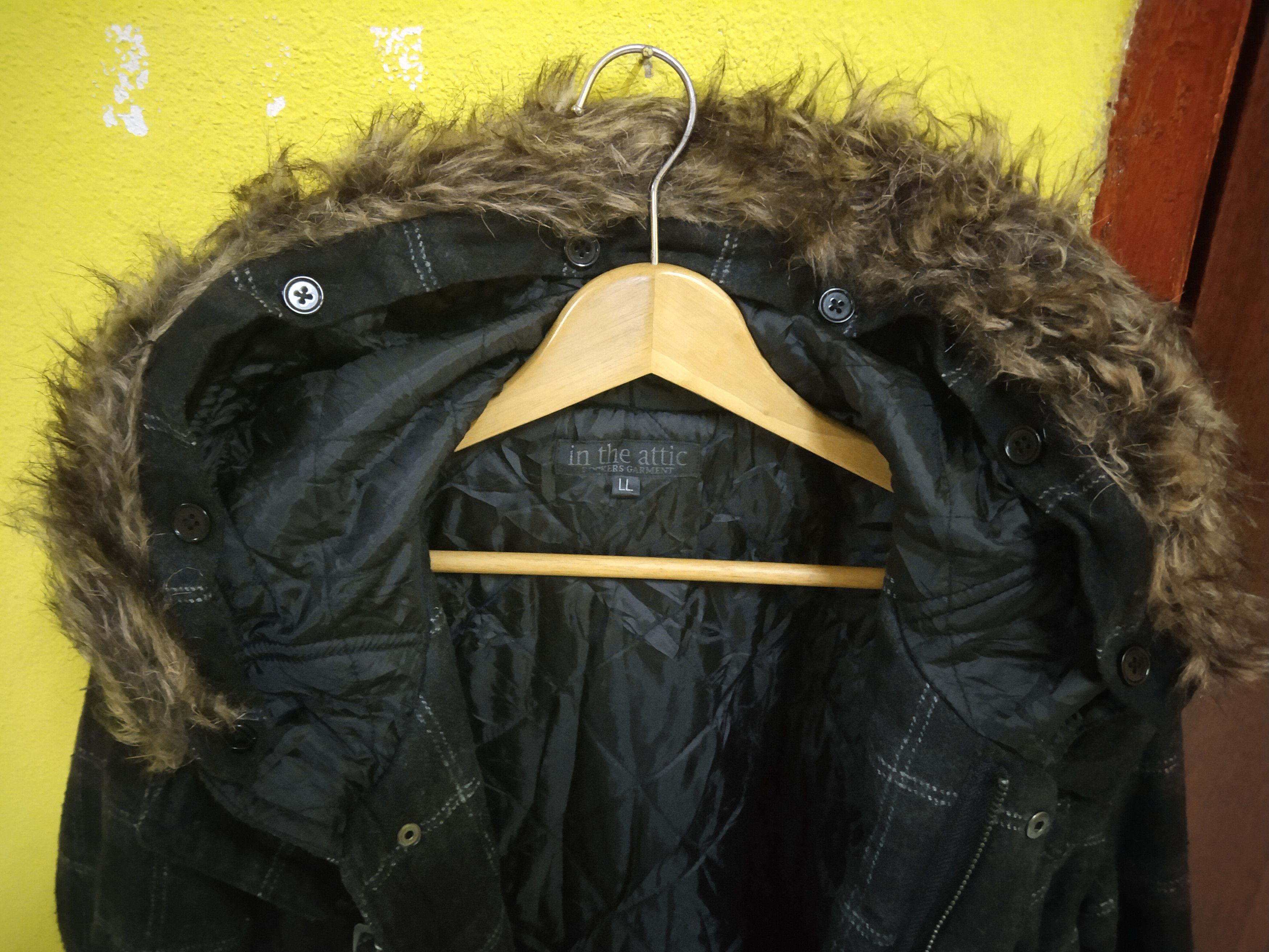If Six Was Nine × In The Attic × Le Grande Bleu (L.G.B.) In The Attic Fur Jacket Size US L / EU 52-54 / 3 - 6 Thumbnail