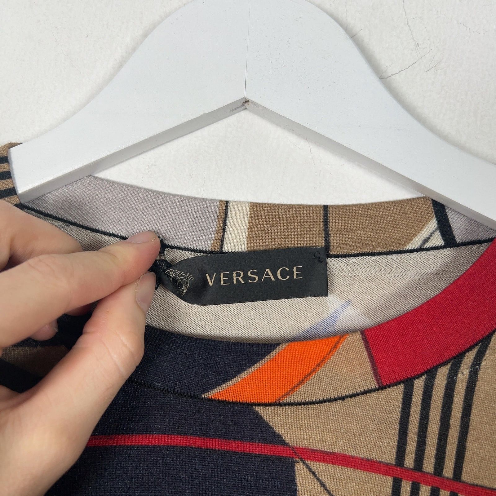 Versace Versace Bauhaus Print Sweater Size US M / EU 48-50 / 2 - 3 Thumbnail