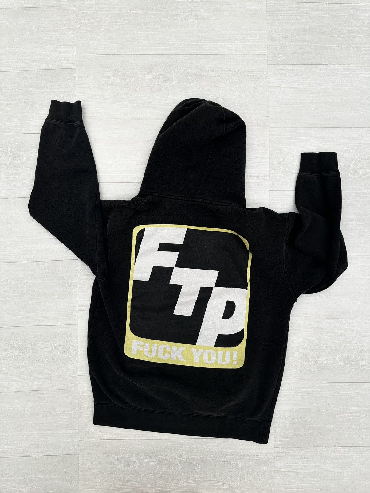 Fuck The Population Fuck The Population " Fuck You " Black Logo Hoodie XL FTP Size US XL / EU 56 / 4 - 2 Thumbnail