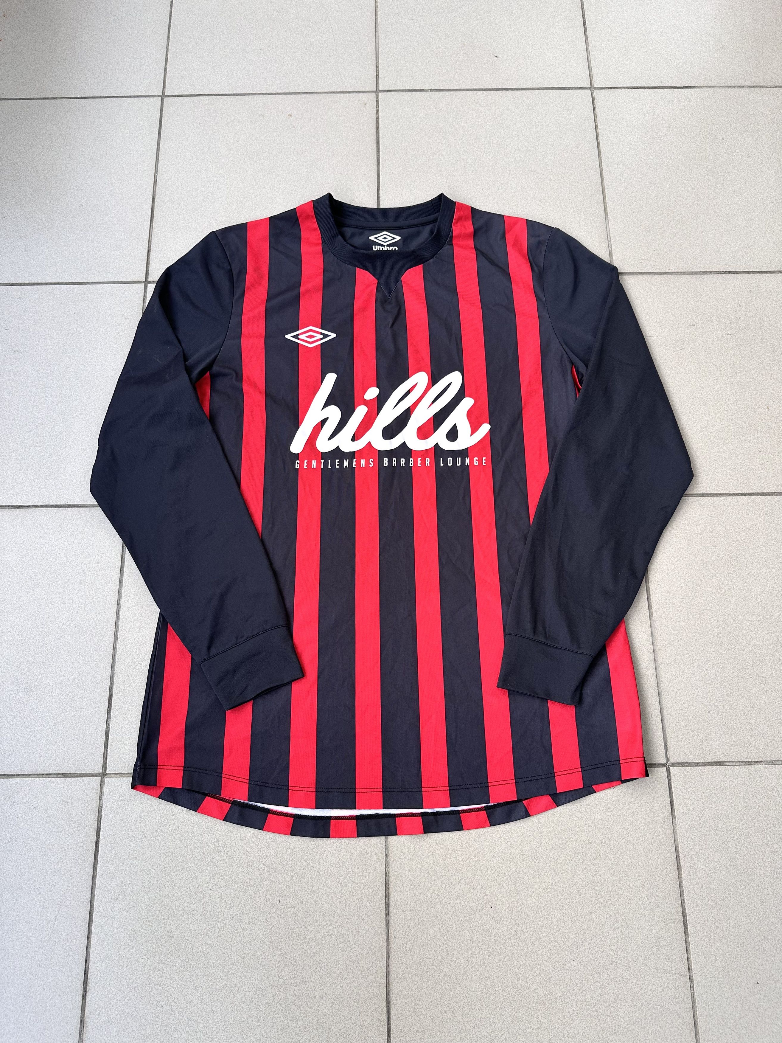 Umbro UMBRO x HILLS STREETWEAR MILAN FOOTBALL TEE Size US L / EU 52-54 / 3 - 2 Thumbnail