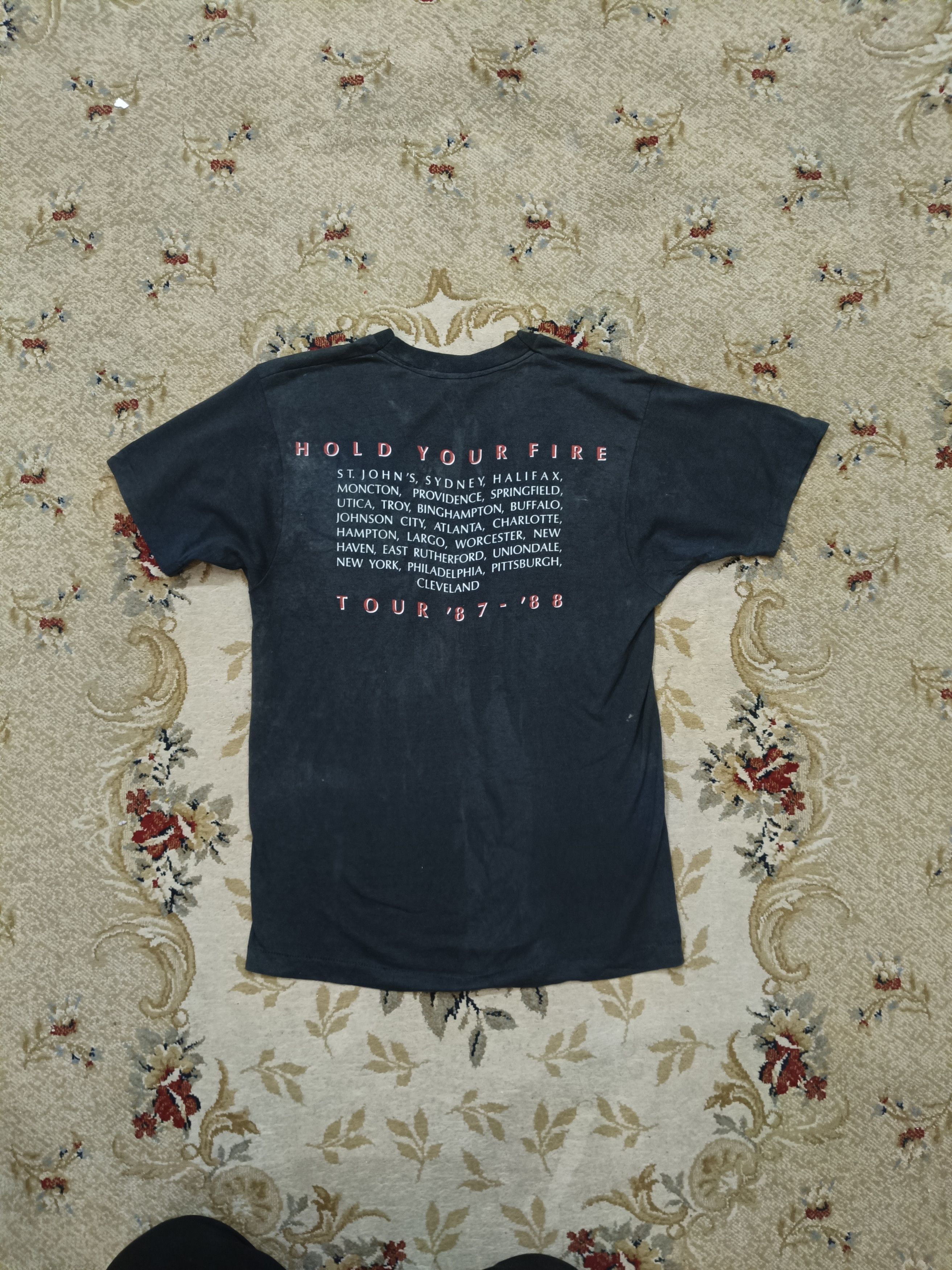 Band Tees × Vintage Vintage 1987 Rush Live Tour 87 88 Size US M / EU 48-50 / 2 - 5 Thumbnail