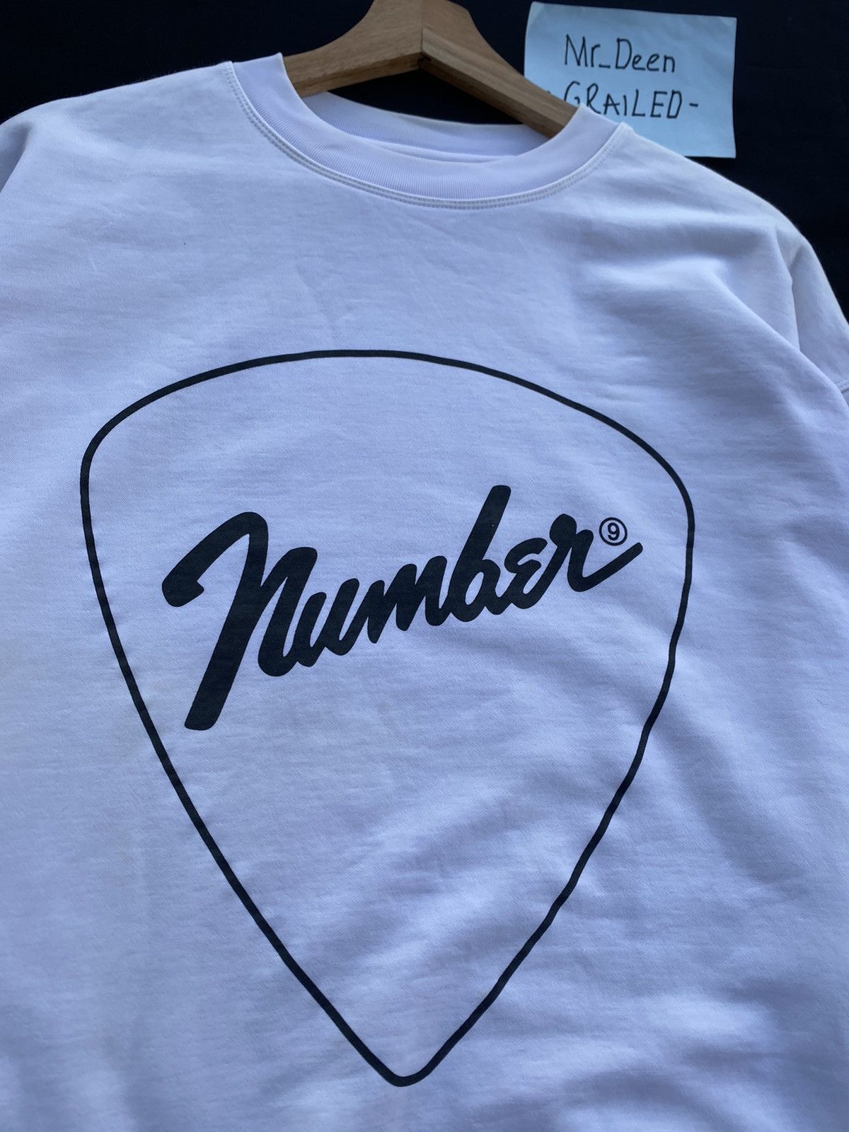 Number (N)ine Rare Number Nine Spellout Sweater Size US L / EU 52-54 / 3 - 8 Thumbnail