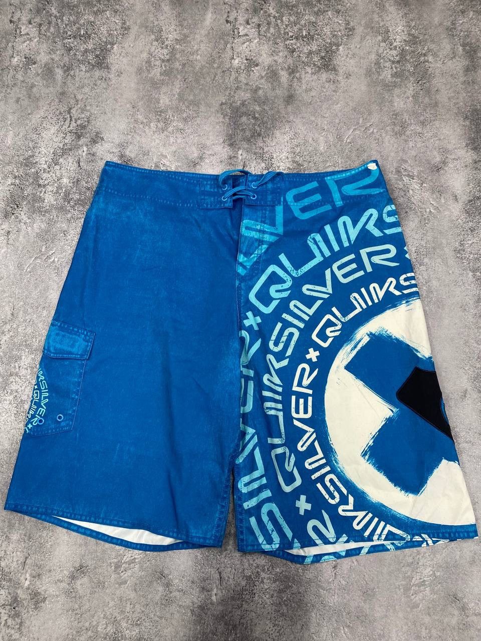 Quiksilver Quiksilver Men Board Shorts Blue Size 36 Size US 36 / EU 52 - 1 Thumbnail