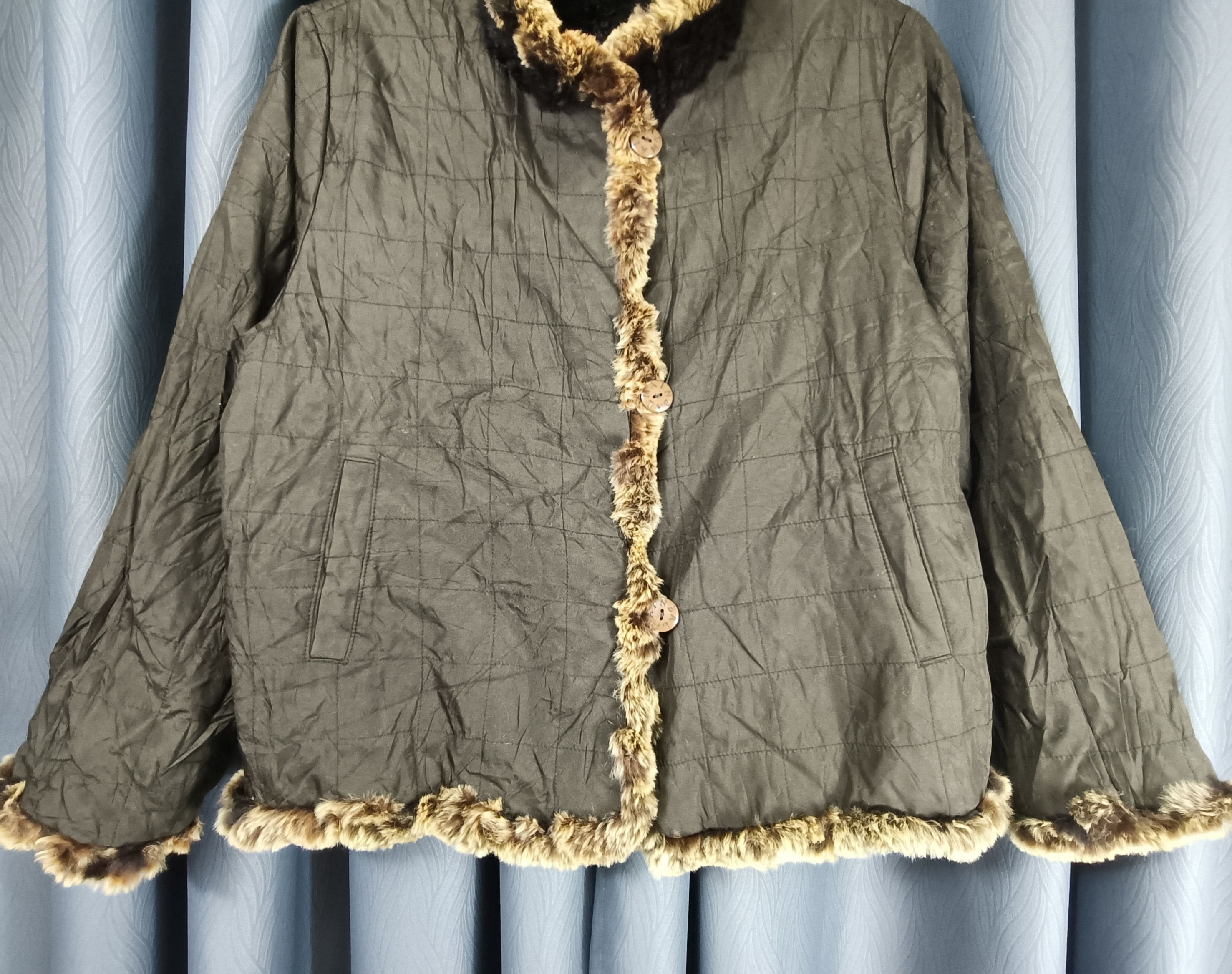 Balmain Vintage Balmain Spanish rabbit fur reversible jacket Size M / US 6-8 / IT 42-44 - 7 Thumbnail