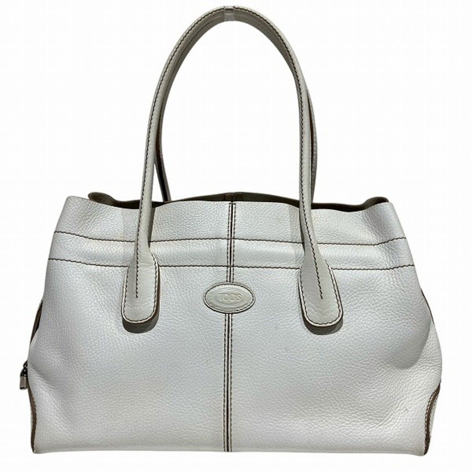 Tods Tod's Bag Tote Shoulder Women's in White