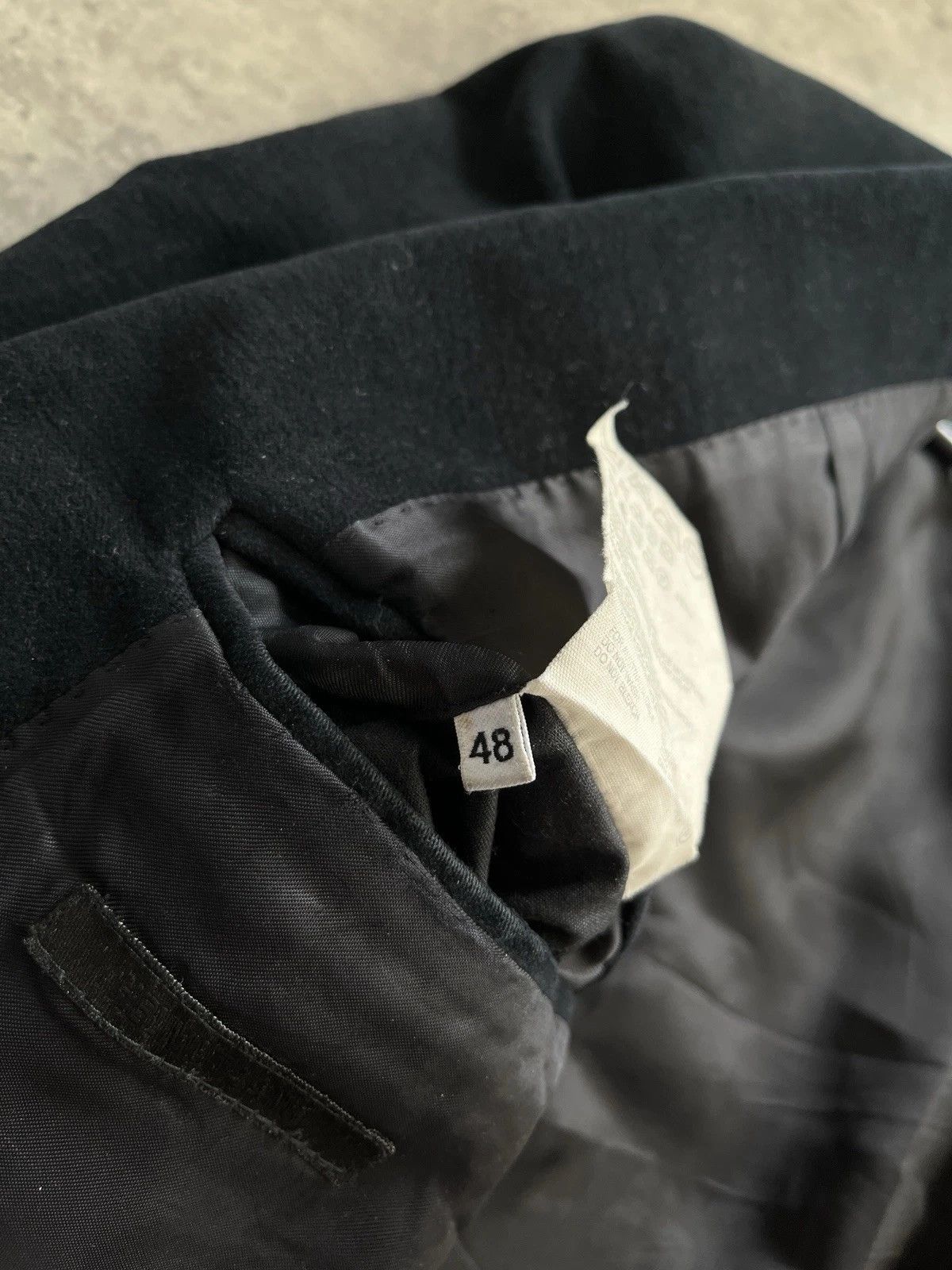 Helmut Lang Archive Helmut Lang Black Velour Blazer Size US M / EU 48-50 / 2 - 10 Thumbnail