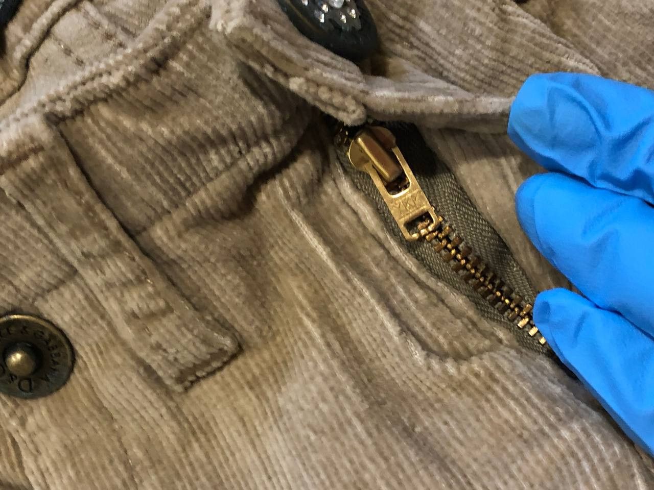 Dolce & Gabbana beige jeans pants Y2K Dolce&Gabbana luxury vintage size 28 Size 28" / US 6 / IT 42 - 12 Thumbnail