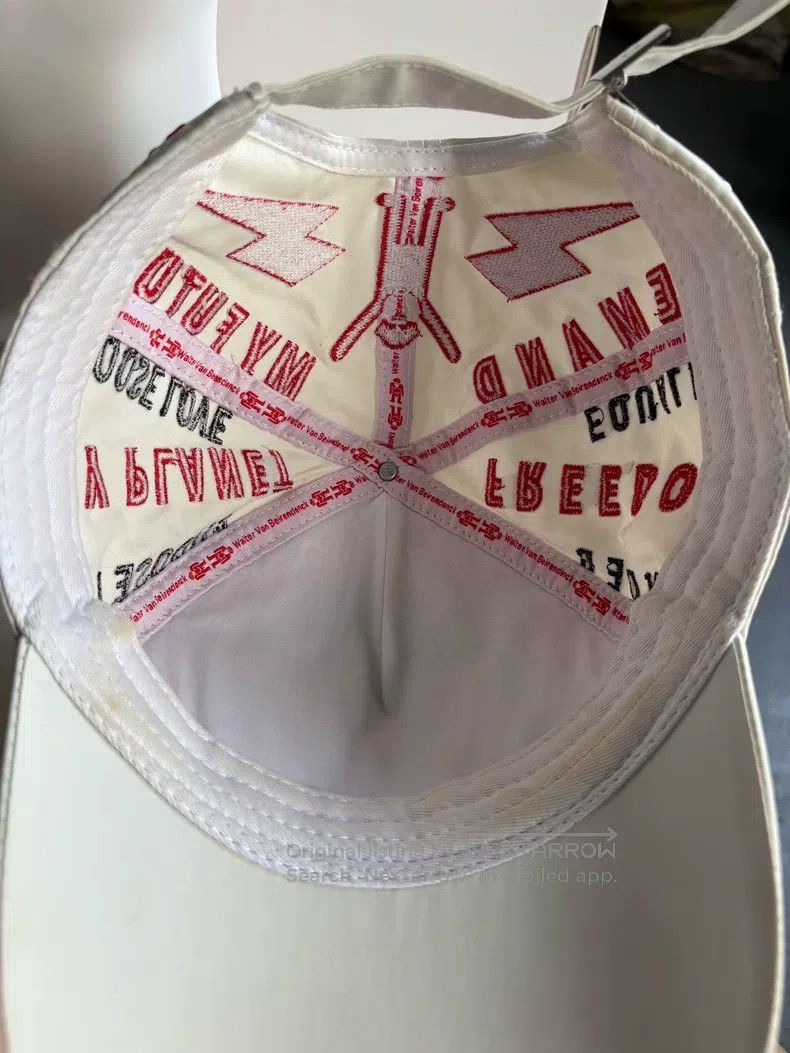 Walter Van Beirendonck Walter Van Beirendonck W.A.R. Baseball cap Size ONE SIZE - 6 Thumbnail