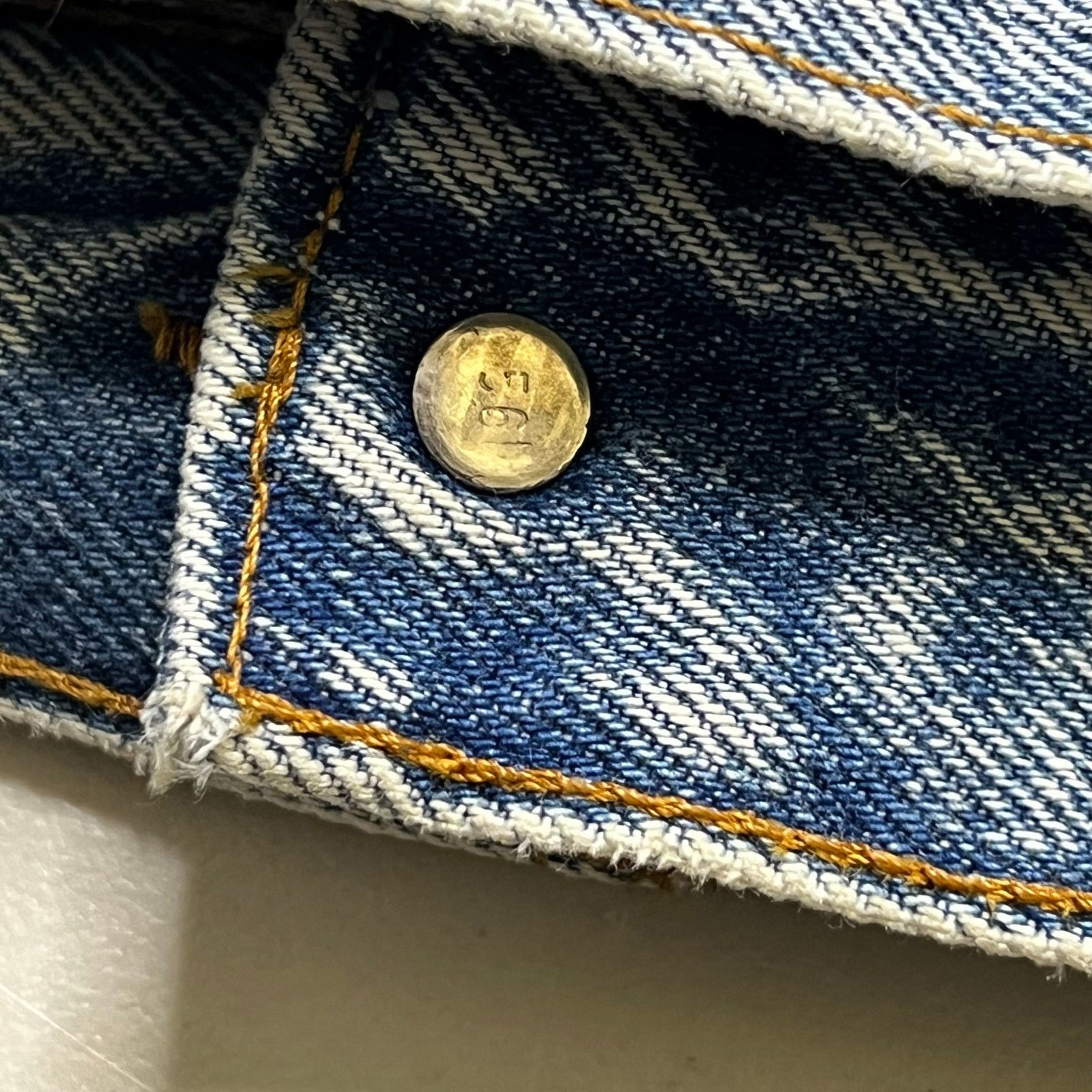 Levi's Vintage Levi’s 70507 Acid Wash Denim Trucker Jacket USA L Size US L / EU 52-54 / 3 - 8 Thumbnail